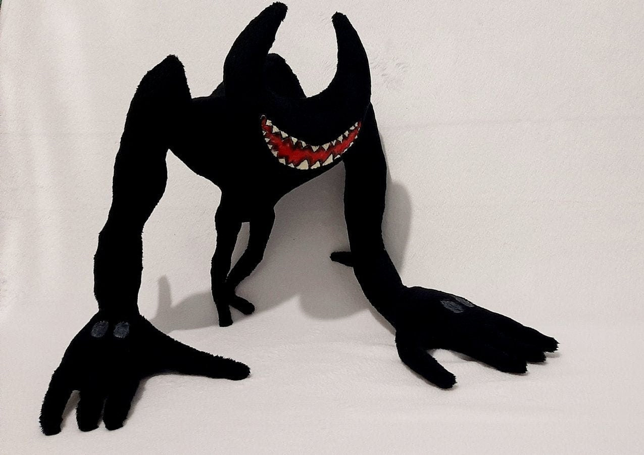 Ink Demon Custom Plush Toy 18.9" (48 см) from the game Bendy and the Ink Machine