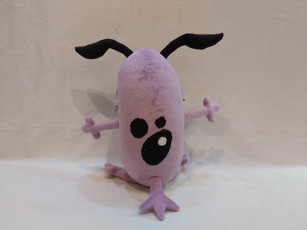 Plush inspired by the cartoon character Courage The Cowardly Dog 9,8" (25 cm) custom coraje el perro cobarde product variant 1