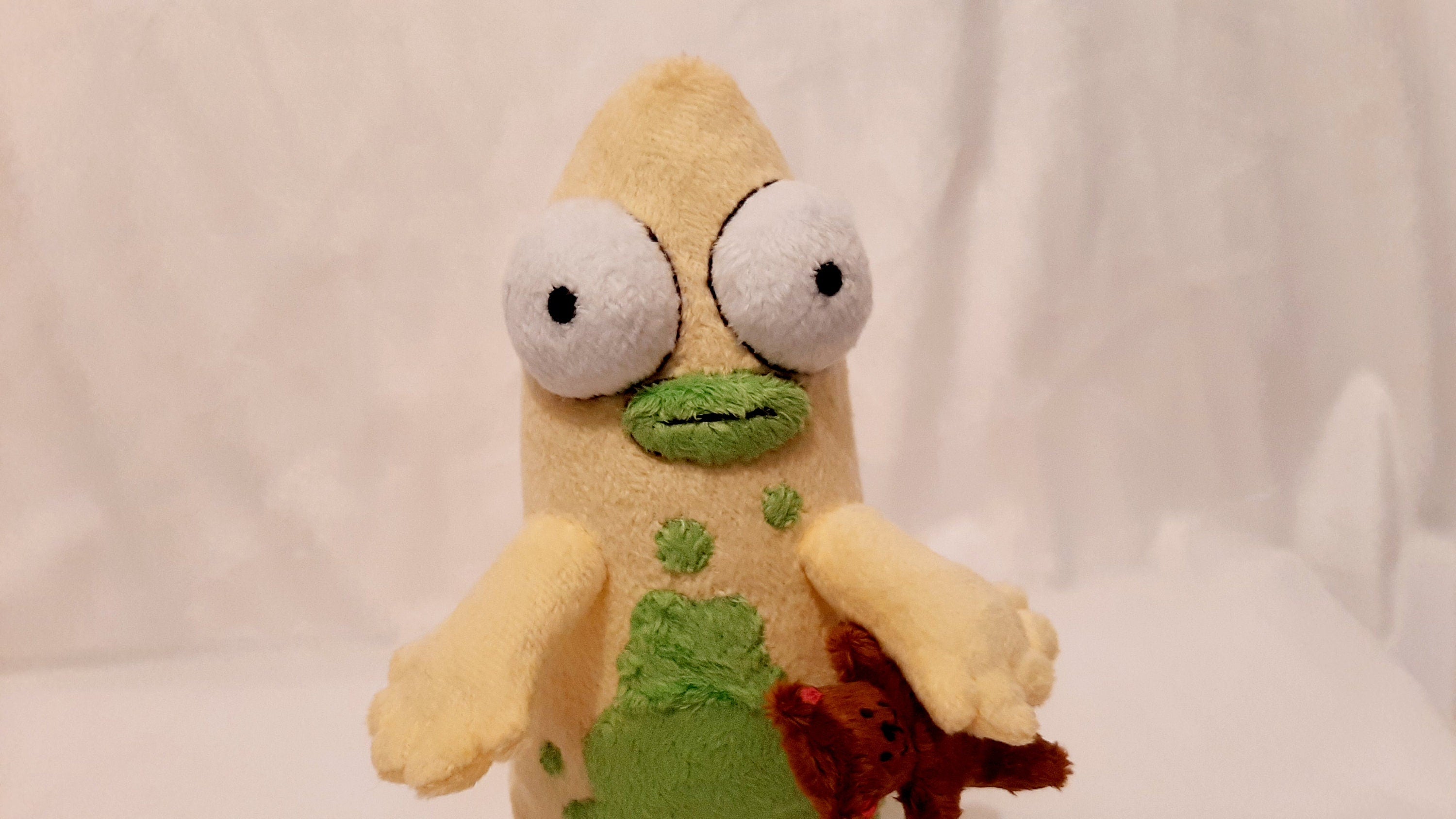 Pupa plush toy inspired Solar Opposites 7.9″ (20 cm) handmade soft toy made to order