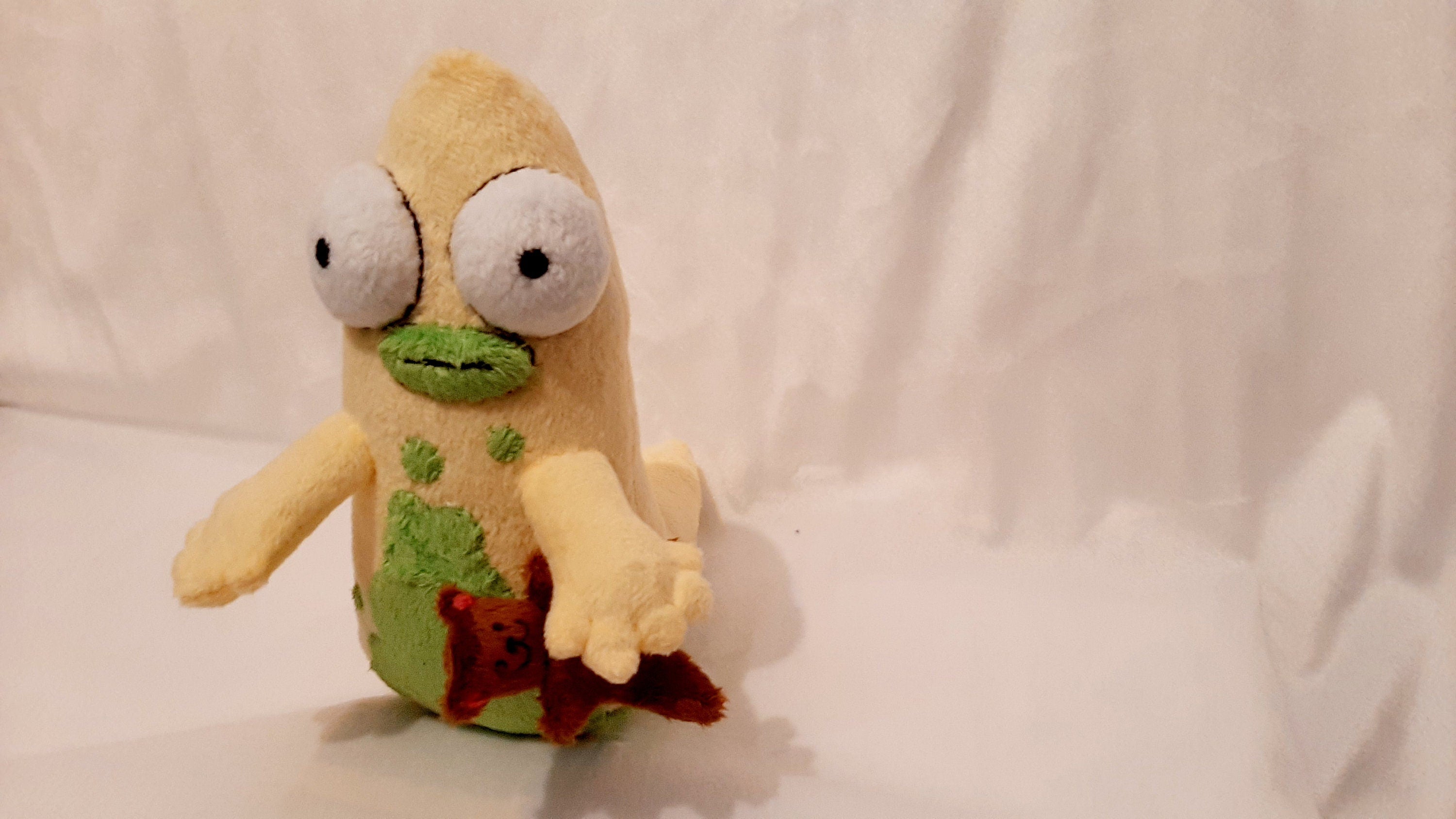 Pupa plush toy inspired Solar Opposites 7.9″ (20 cm) handmade soft toy made to order