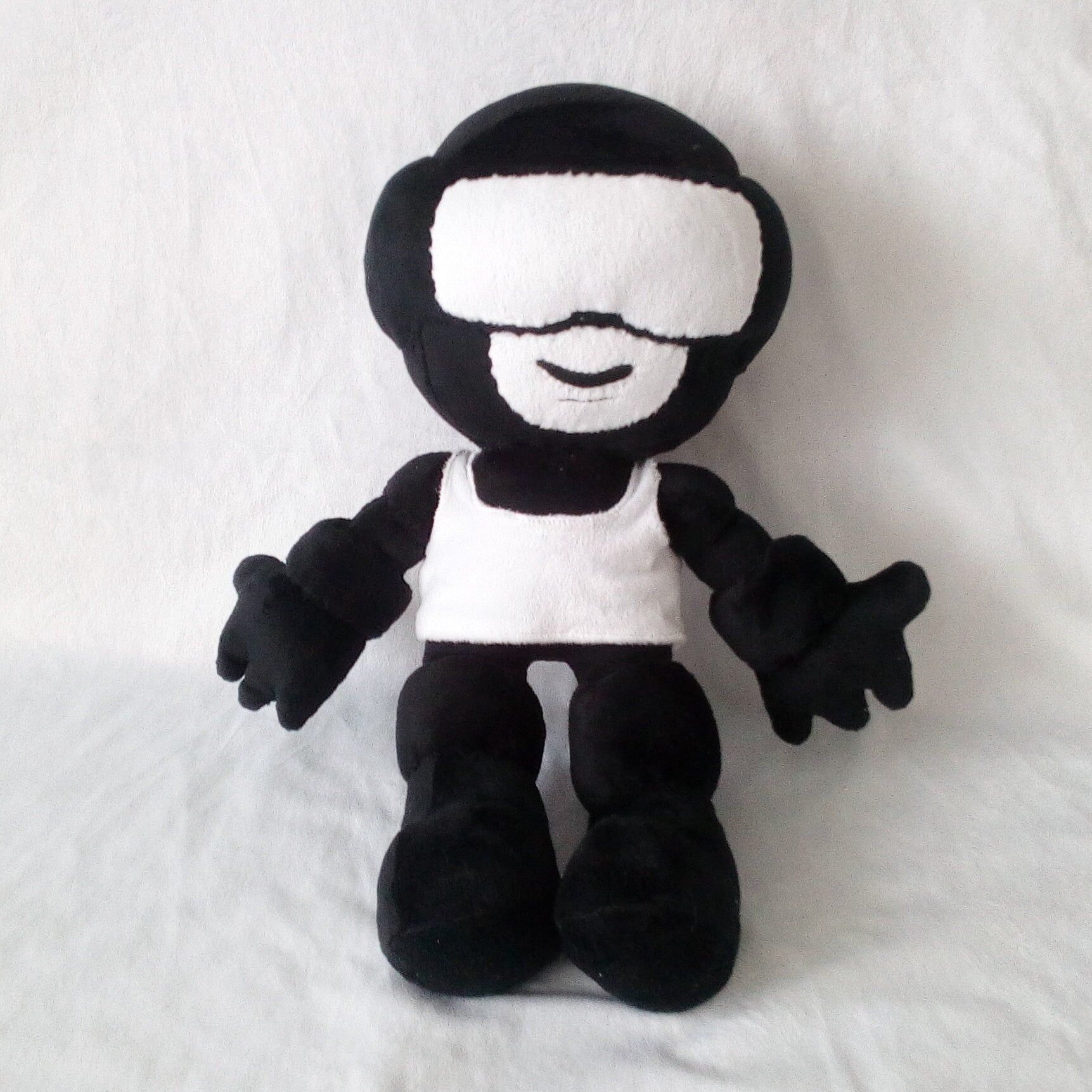 Corporal John Captain Tankman Plush Doll 15,7″ (40 cm) Newgrounds Friday Night Funkin FNF 15,7″ (40 cm)