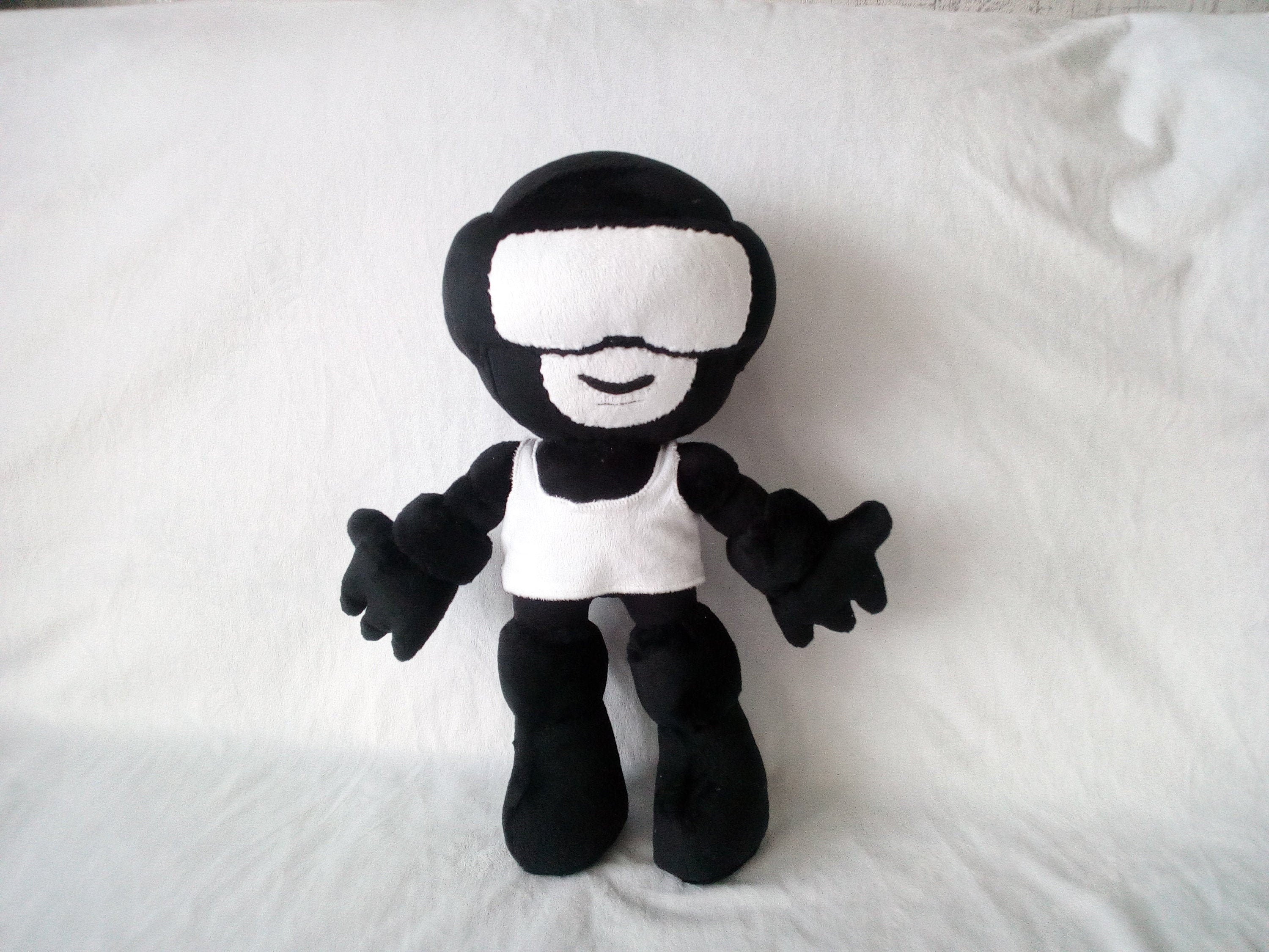 Corporal John Captain Tankman Plush Doll 15,7″ (40 cm) Newgrounds Friday Night Funkin FNF 15,7″ (40 cm)