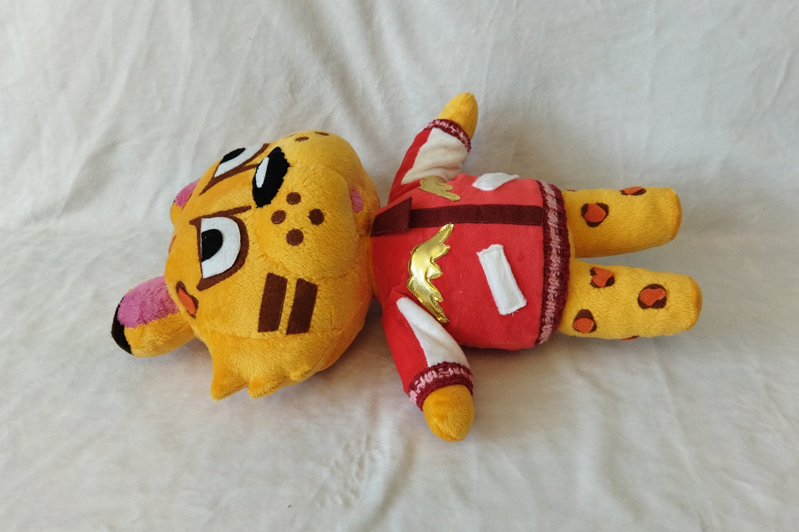 Leonardo tiger villager plush Animal Crossing premium toy 14,9″ (38 cm)