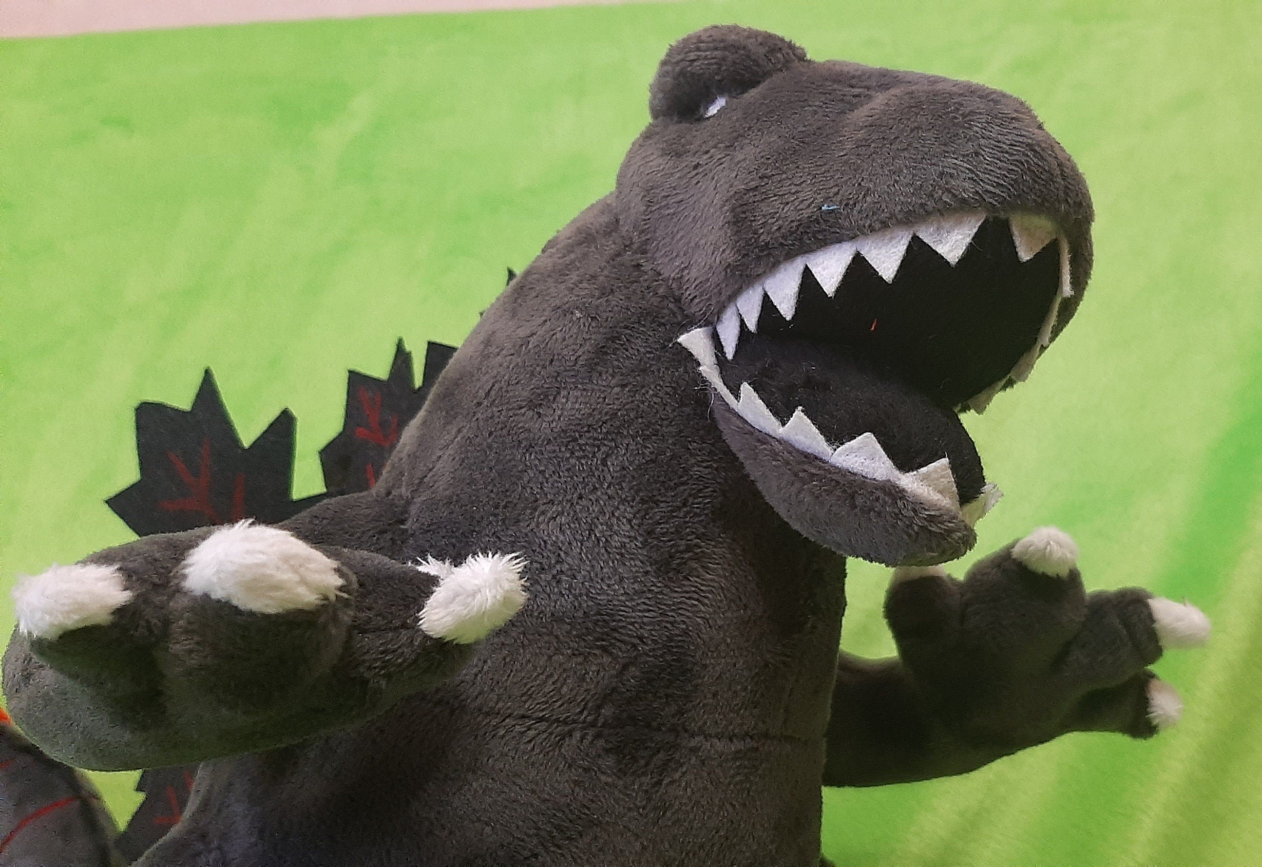 Custom plush toy inspired by Godzilla 14,2” (36 cm) Monster Kaiju Gojira