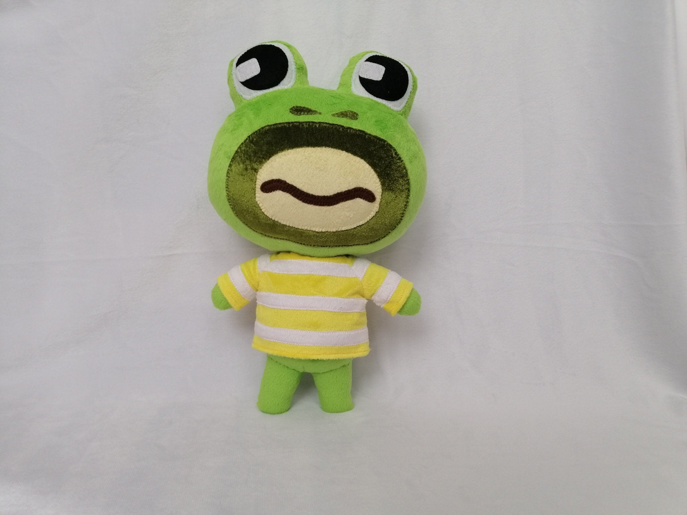 Prince frog villager in the Animal Crossing plush toy 14,6 inches (37 cm)