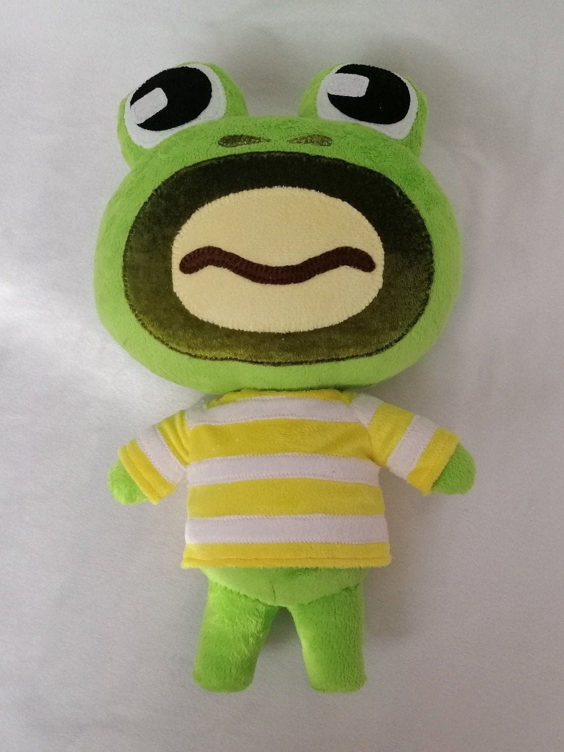 Prince frog villager in the Animal Crossing plush toy 14,6 inches (37 cm)
