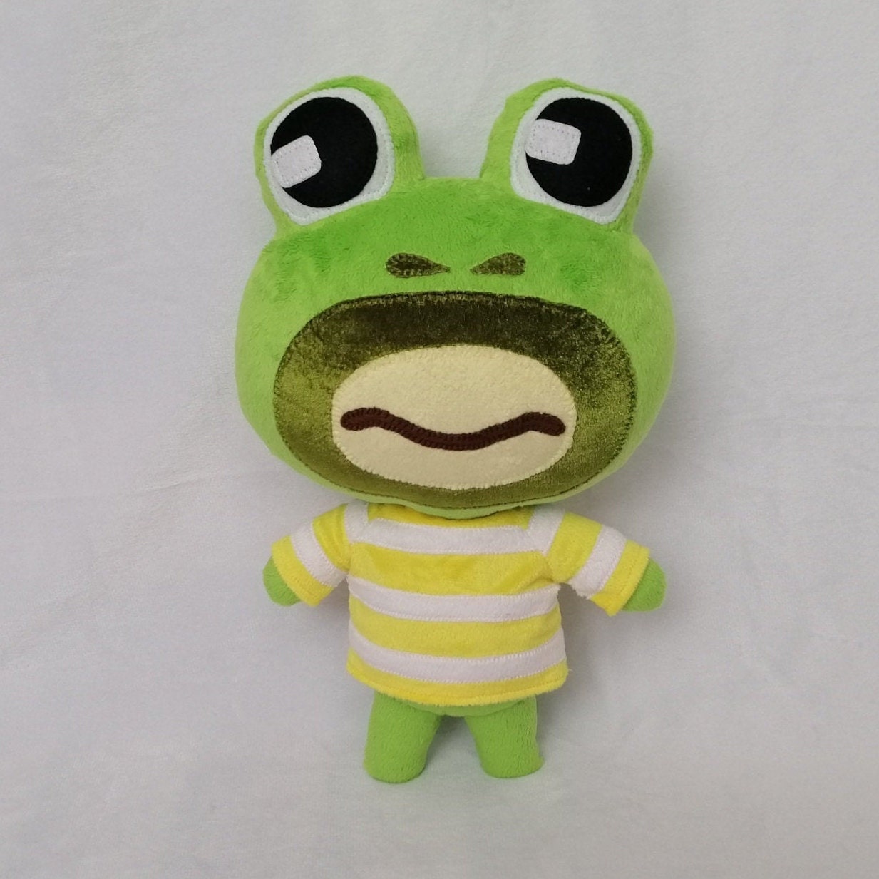 Prince frog villager in the Animal Crossing plush toy 14,6 inches (37 cm)