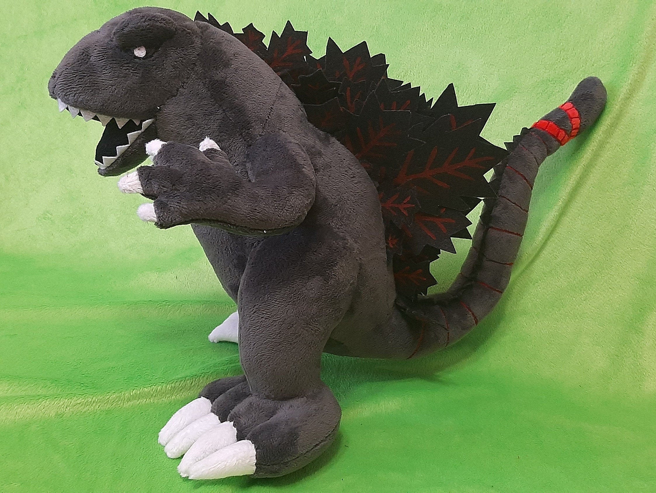 Custom plush toy inspired by Godzilla 14,2” (36 cm) Monster Kaiju Gojira