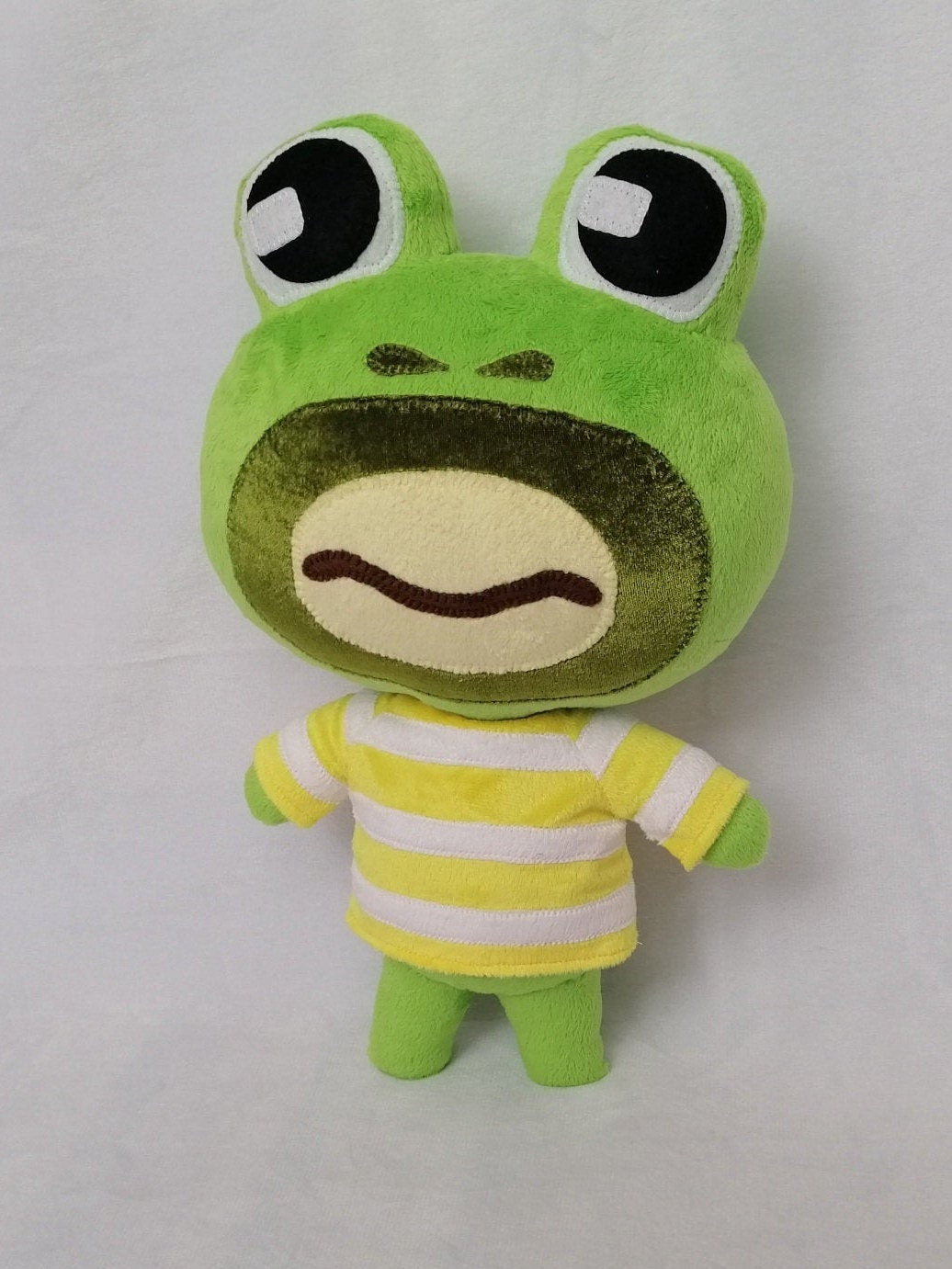 Prince frog villager in the Animal Crossing plush toy 14,6 inches (37 cm)