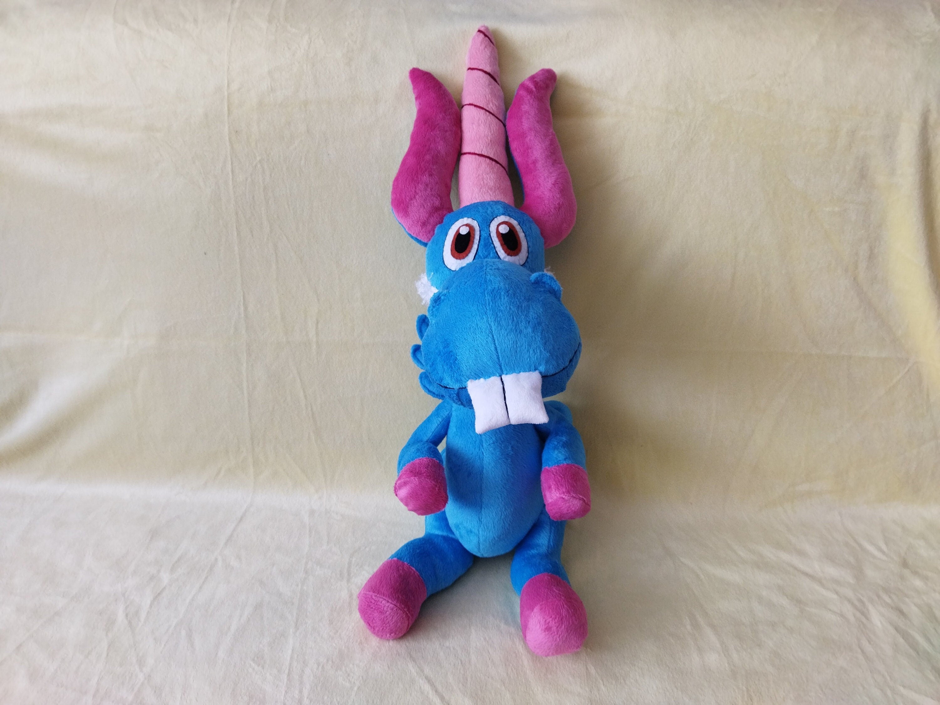 Happy blue winged unicorn from the series Happy! 14,9” (38 cm) plush toy imaginary friend Hailey variant 2