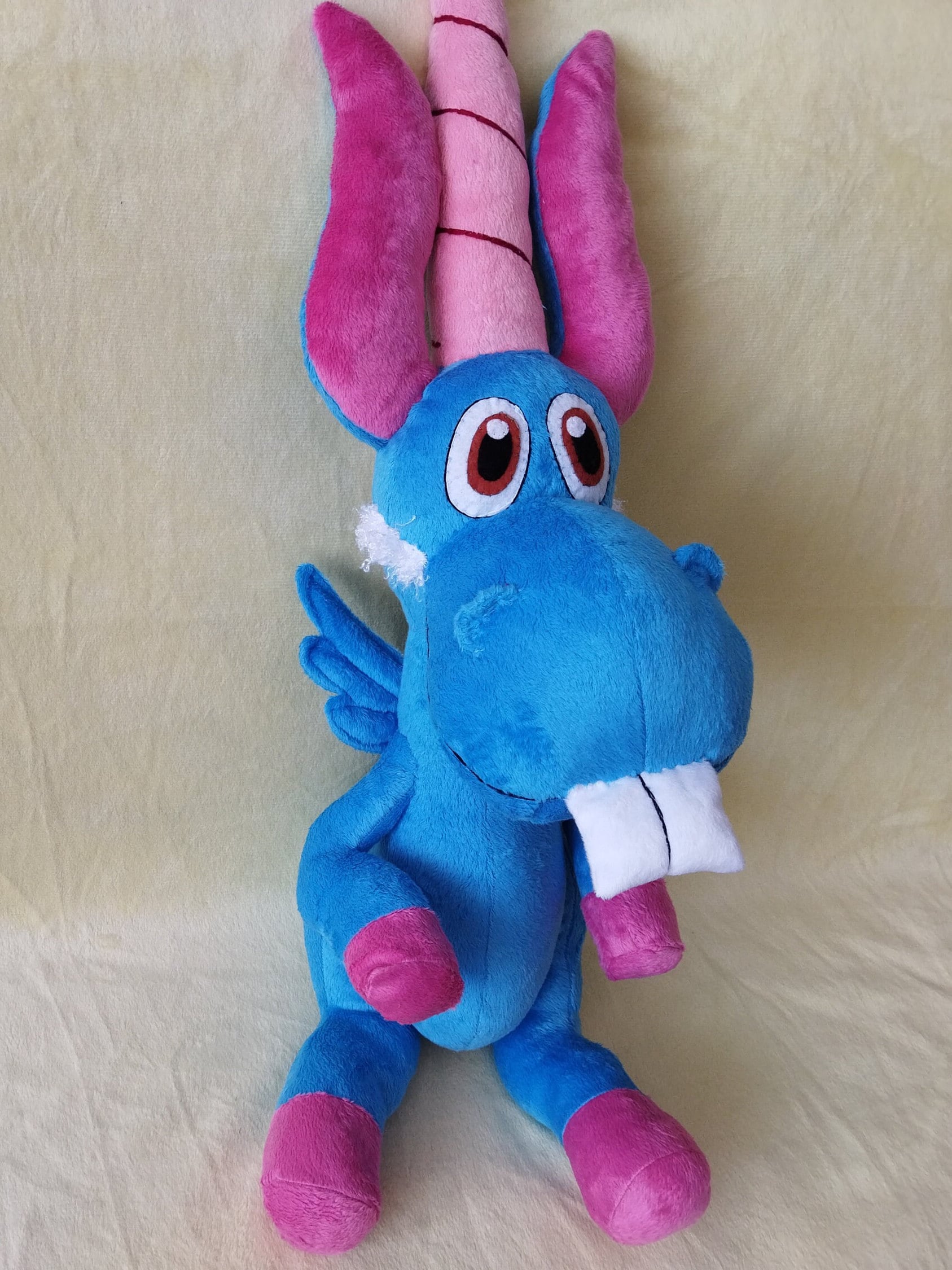 Happy blue winged unicorn from the series Happy! 14,9” (38 cm) plush toy imaginary friend Hailey variant 2