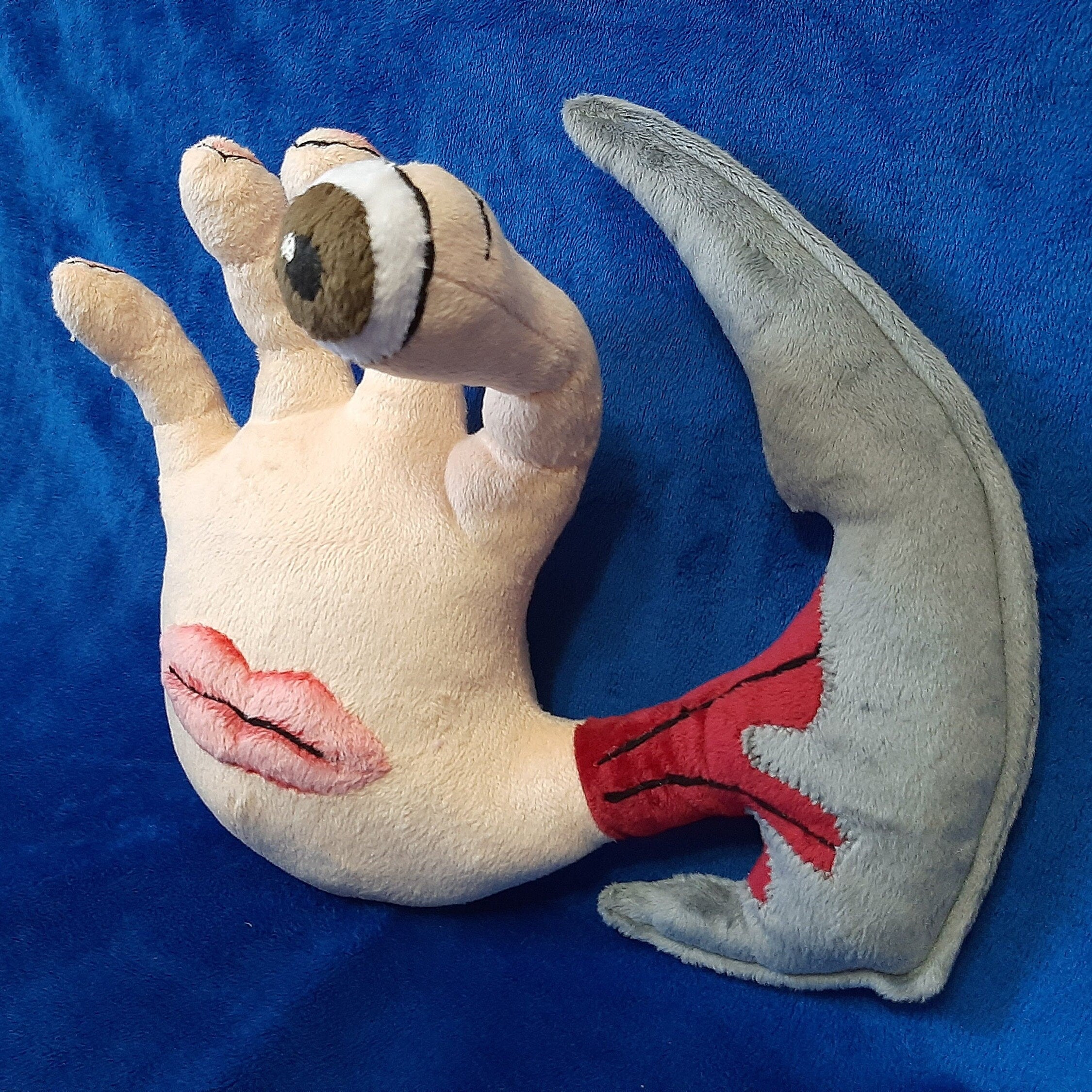 Migi Parasite Shinichi of the Parasite series Anime Manga Righty 9,8″ (25 cm) Plush Toy doll option 2