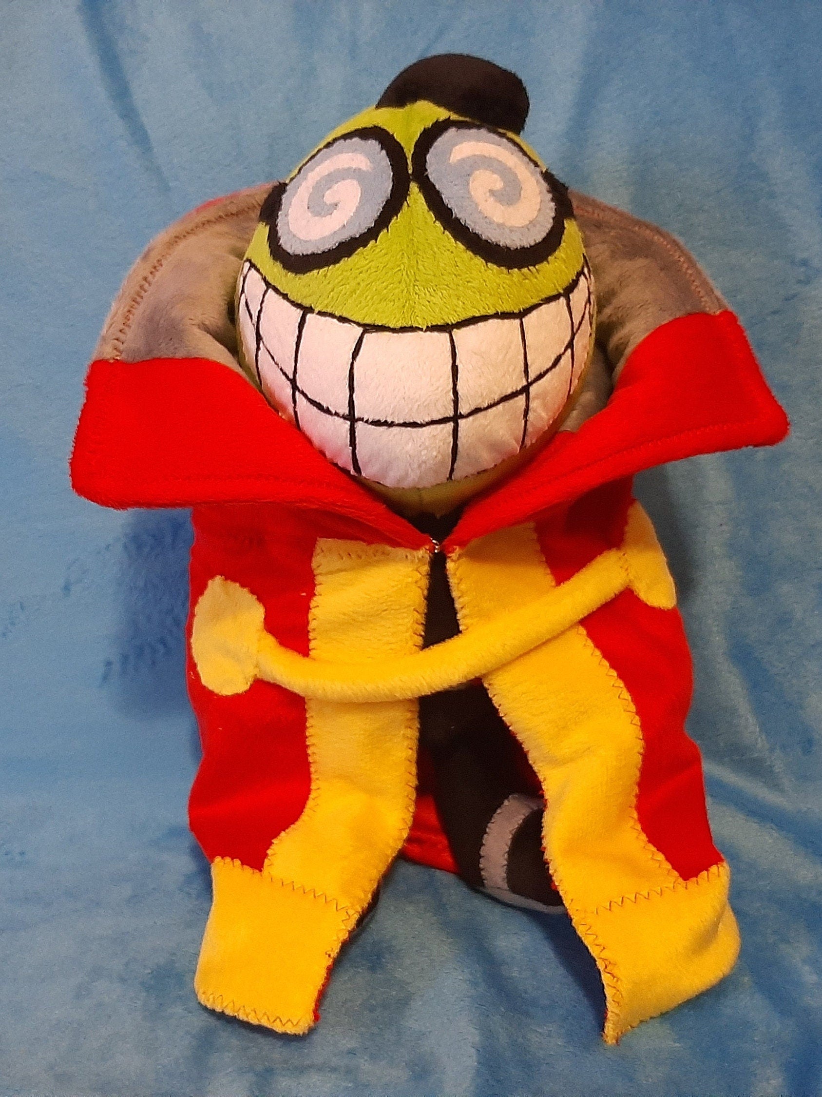 Lord Fawful of Mario 15" (38 cm) Plush Toy the cloak is removed