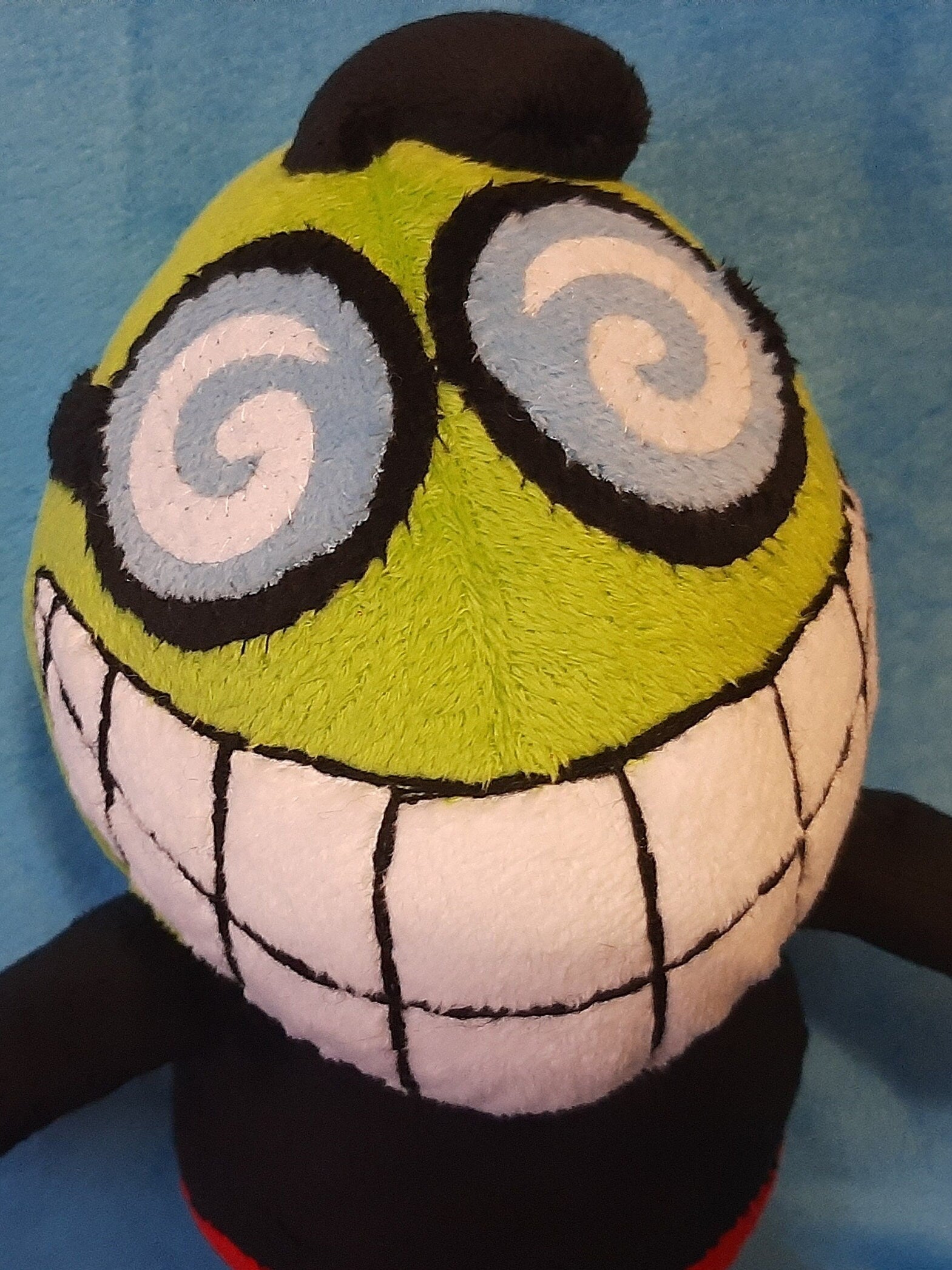 Lord Fawful of Mario 15" (38 cm) Plush Toy the cloak is removed