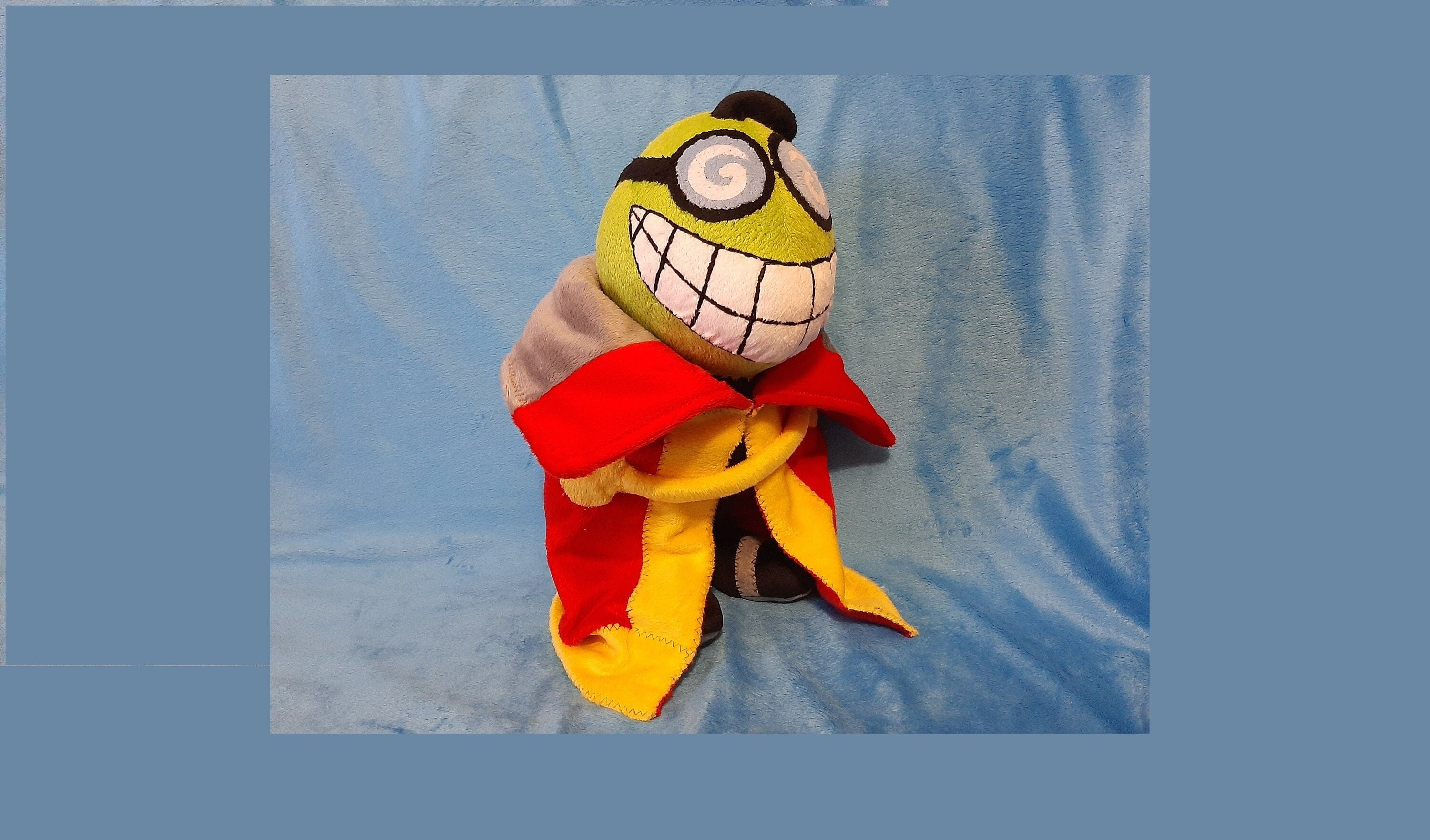 Lord Fawful of Mario 15" (38 cm) Plush Toy the cloak is removed