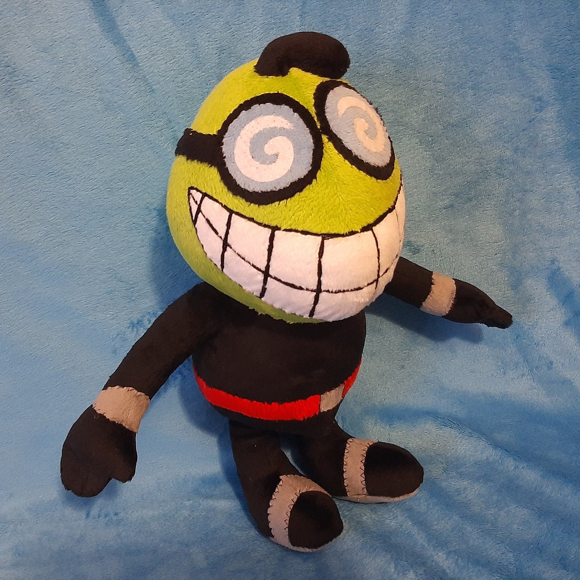 Lord Fawful of Mario 15" (38 cm) Plush Toy the cloak is removed