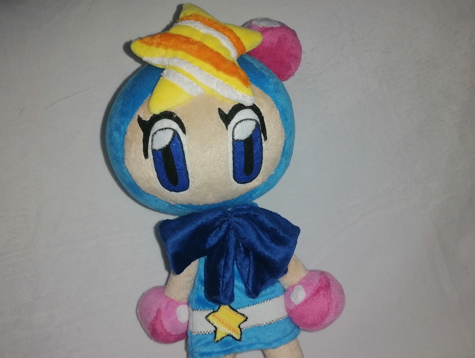 Acrobat Aqua plush toy 15,7" (40 cm) Bomberman Land Touch Aqua Bomber