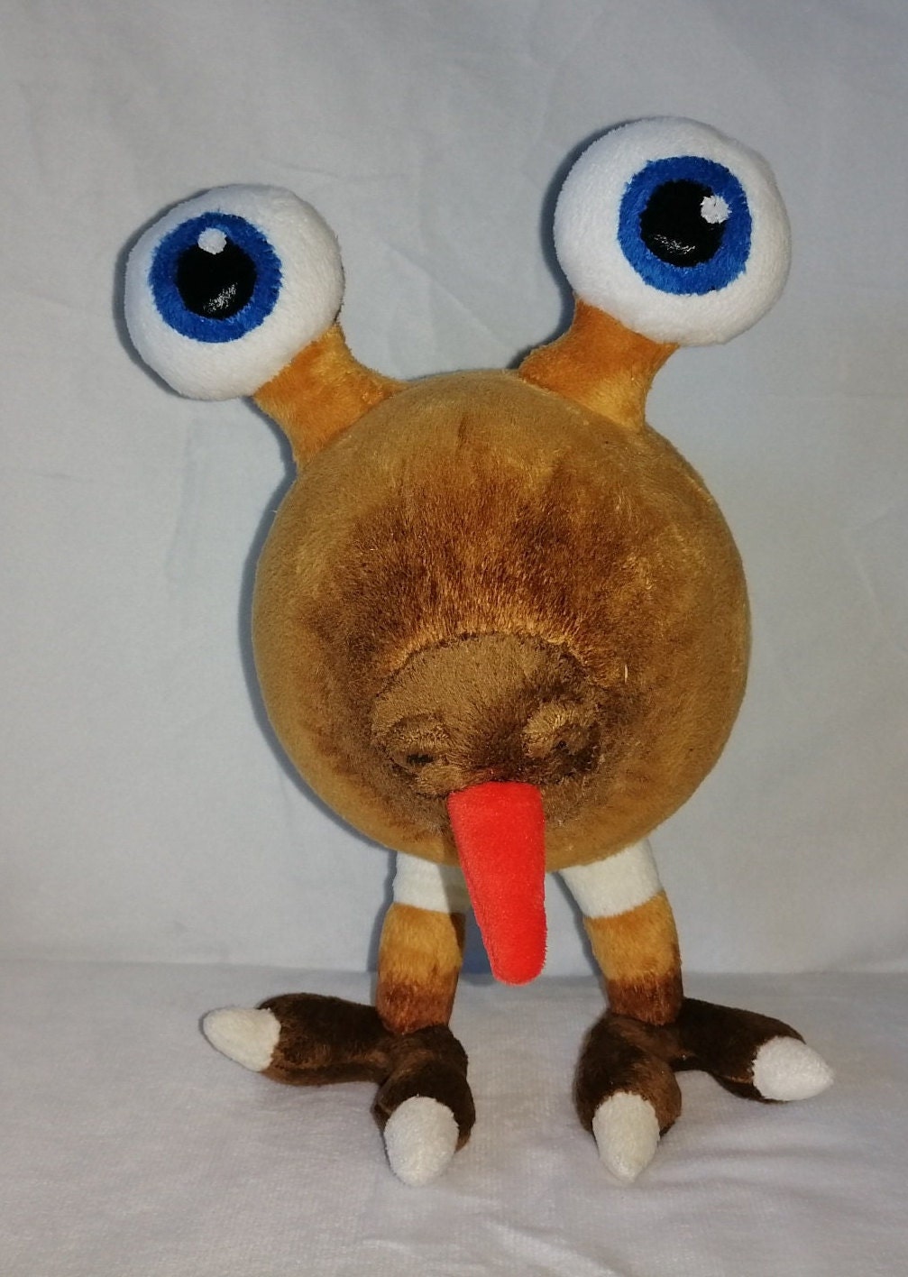 Whiptongue Bulborb from Pikmin 3 height 11,8' (30 cm) Handmade Plush Toy