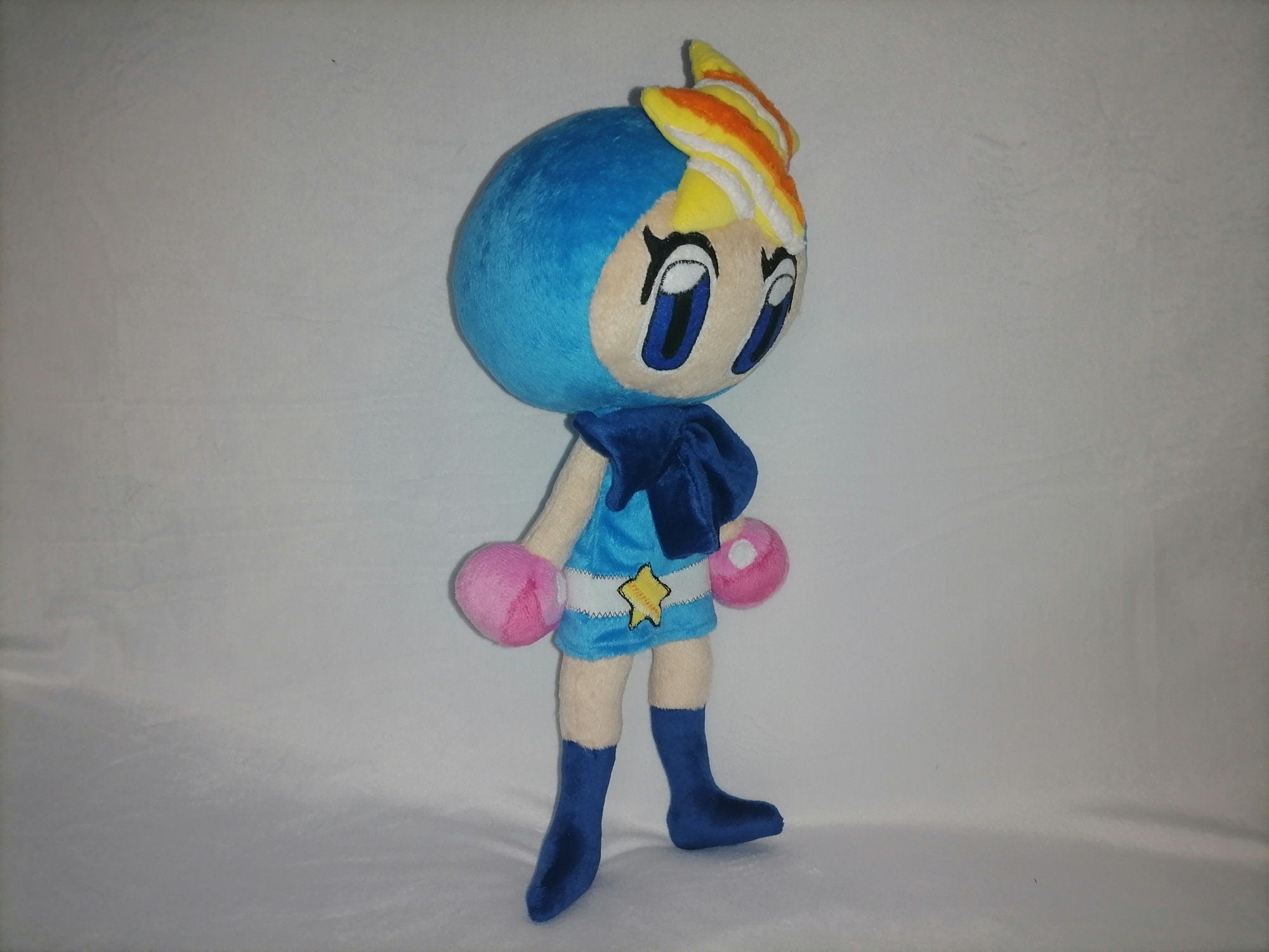 Acrobat Aqua plush toy 15,7" (40 cm) Bomberman Land Touch Aqua Bomber