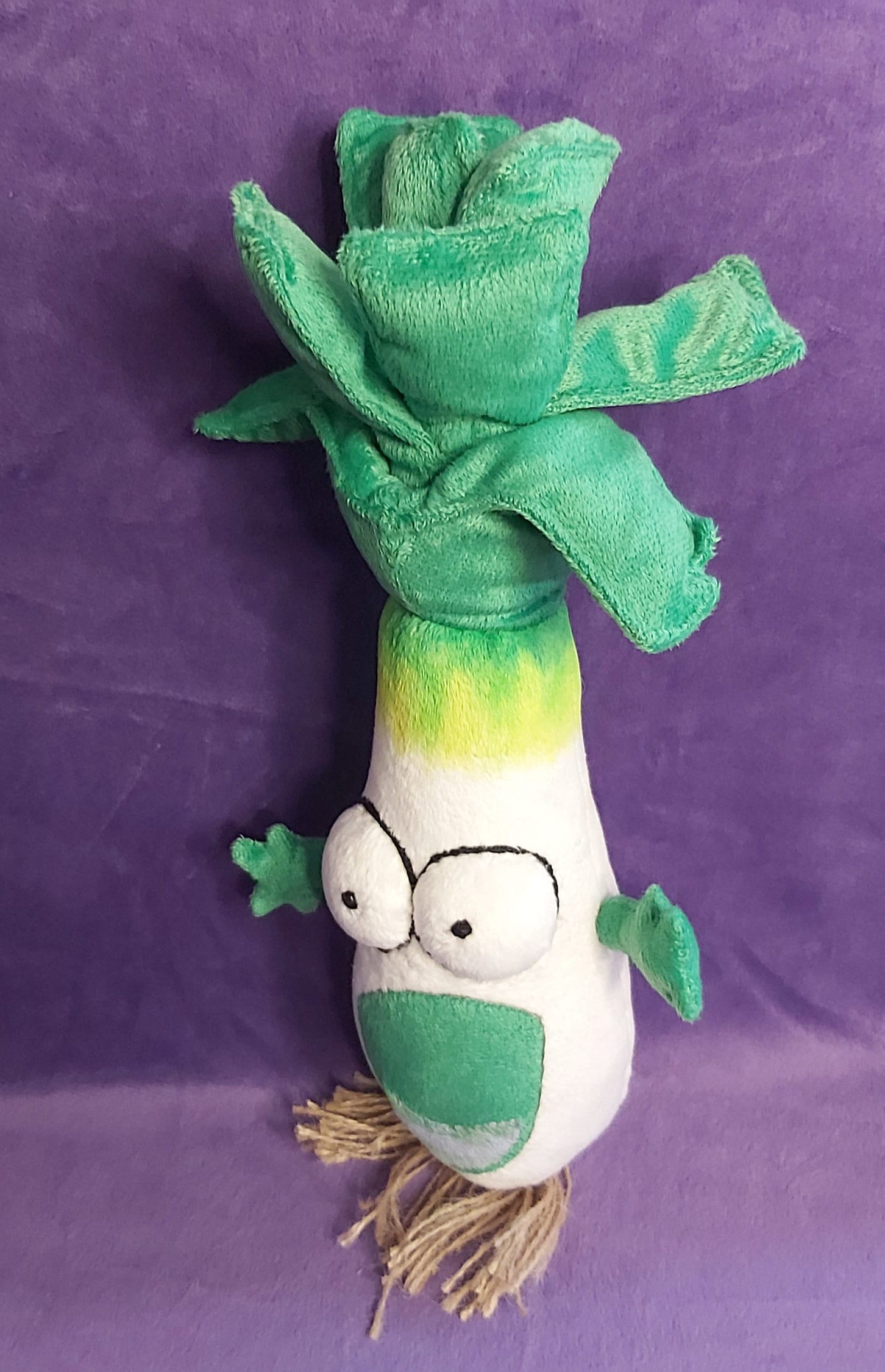 Leek from Cloudy with a Chance of Meatballs Plush toy 13,7" (35 cm) made to order