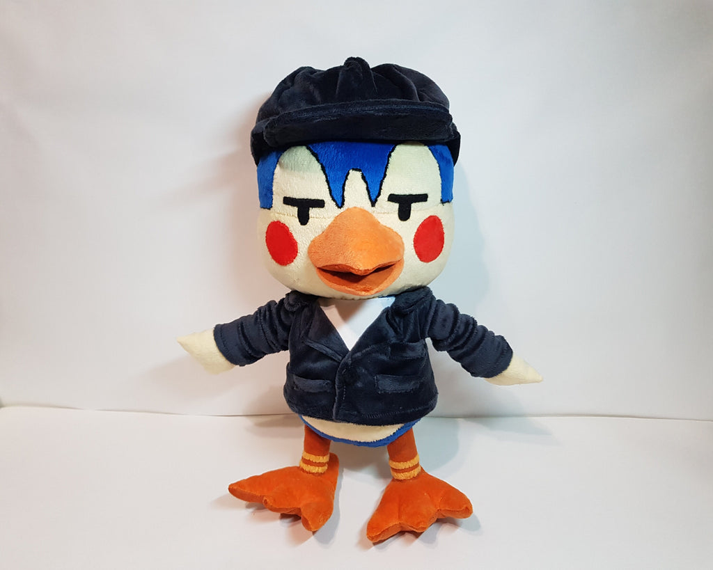 Ace jock bird villager Animal Crossing plush toy 16,5″ (42 cm) feather