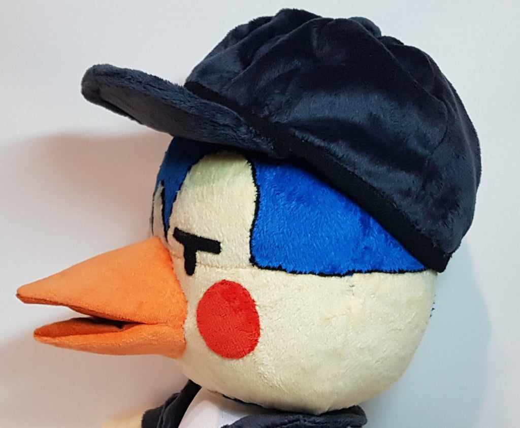 Ace jock bird villager Animal Crossing plush toy 16,5″ (42 cm) feather