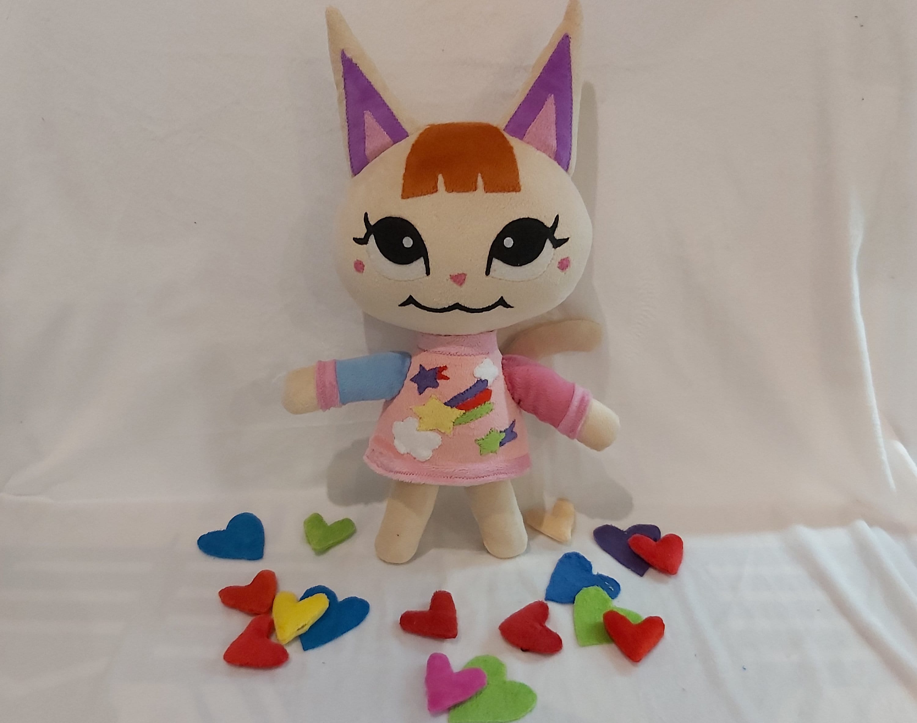 Merry Cat villager Animal Crossing 15,7” (40 cm) Plush Toy Susi Mischka Sacchi Katy 유네찌