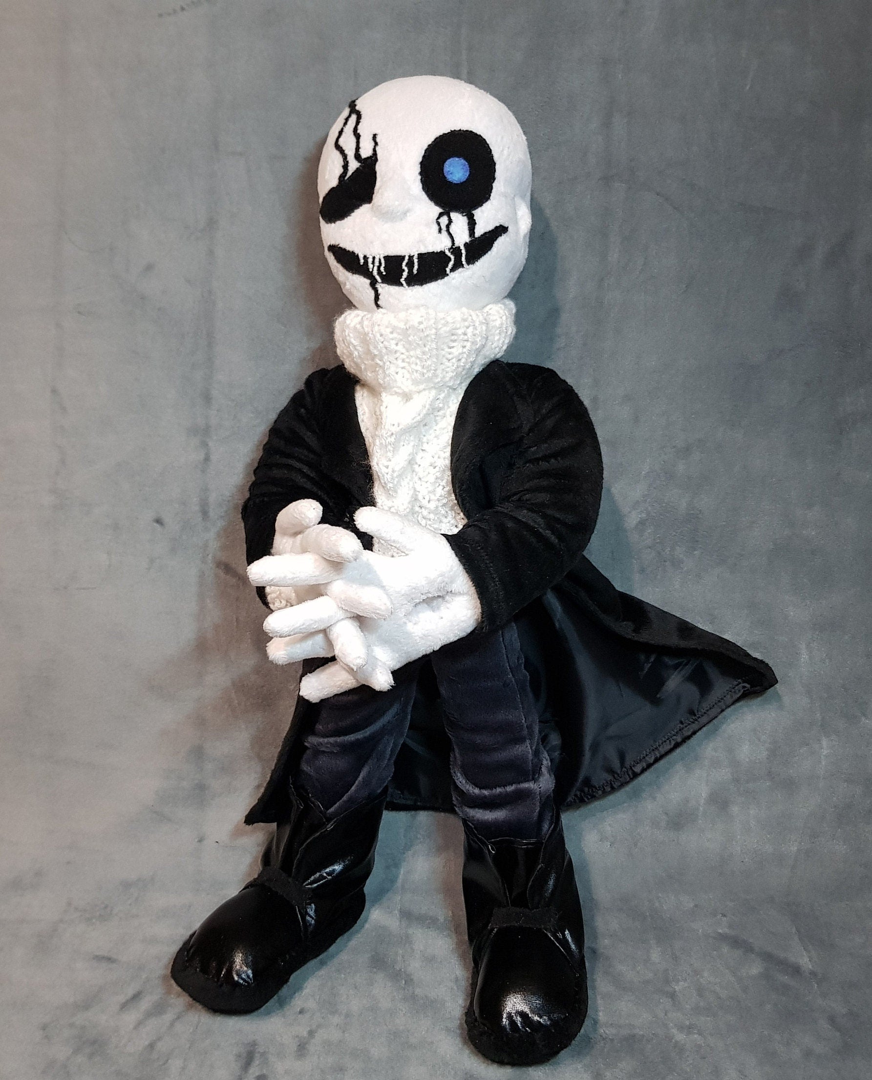 Gaster Undertale 19,7” (50 cm) Plush Premium Toy Wingdings (W.D.) Gaster Deltarune variant 1