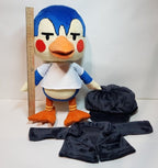 Ace jock bird villager Animal Crossing plush toy 16,5″ (42 cm) feather