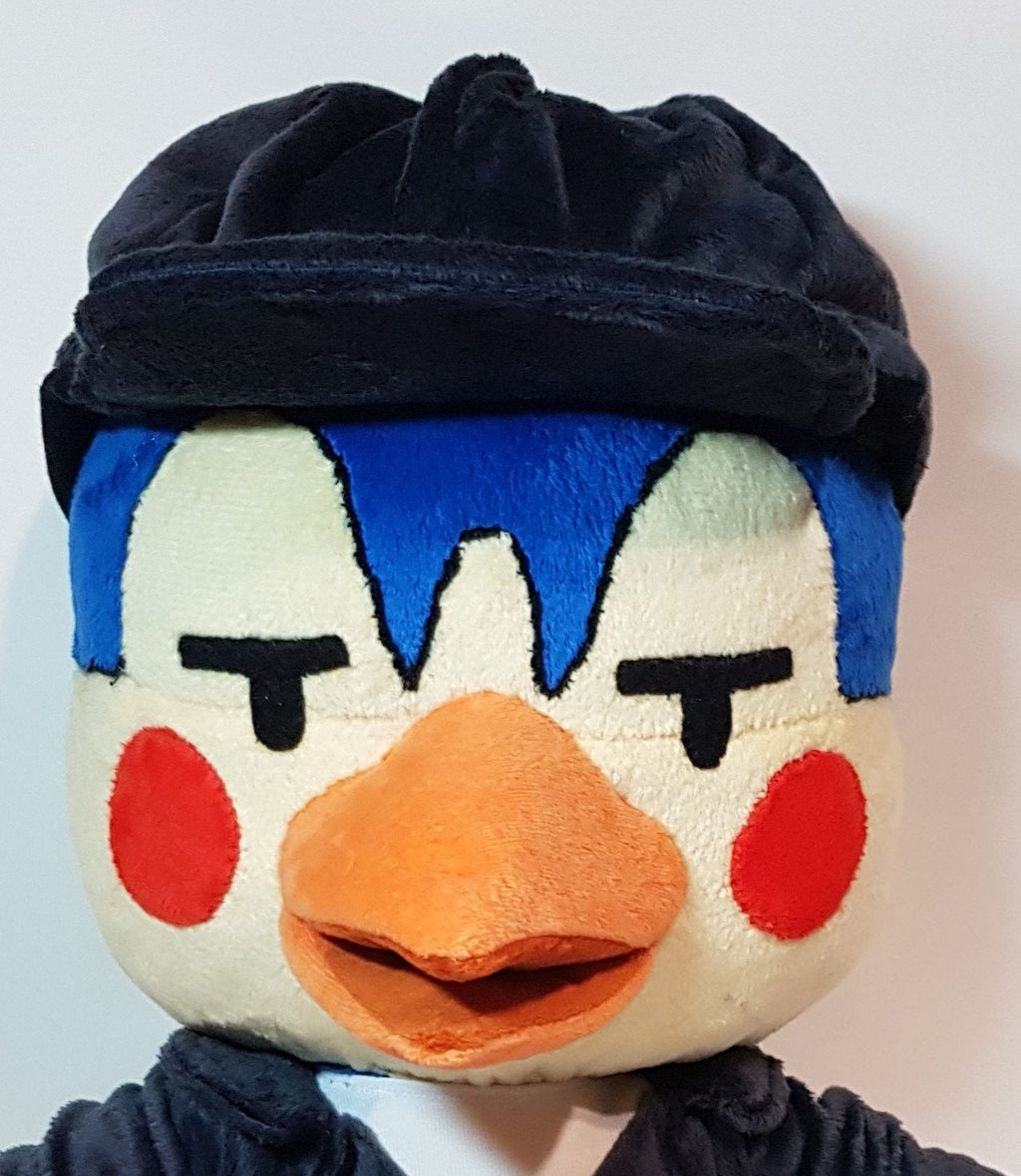 Ace jock bird villager Animal Crossing plush toy 16,5″ (42 cm) feather