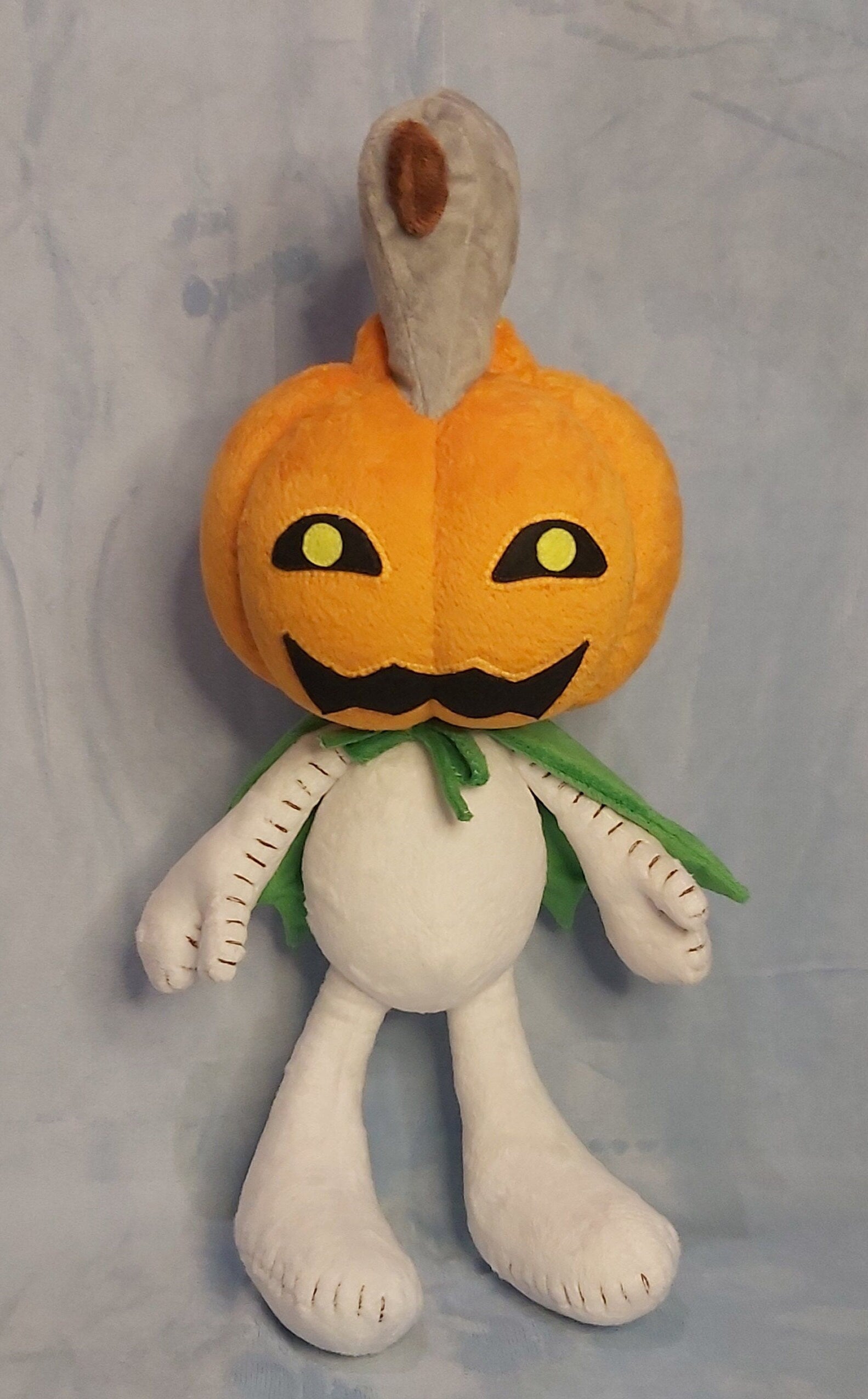 Pumpkinmon Puppet Digimon 17,7” (45 cm) Plush Toy Nightmare Soldiers Halloween