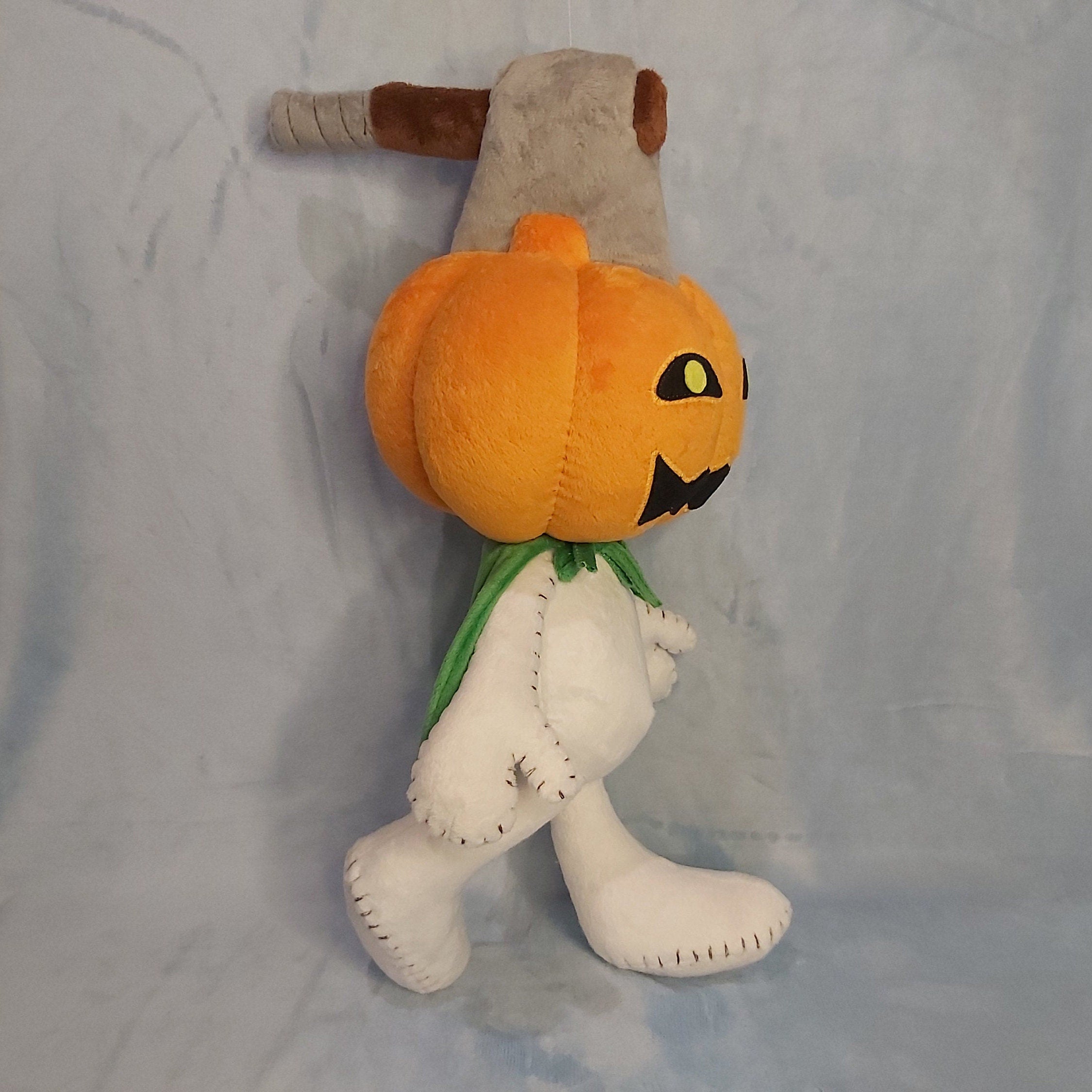 Pumpkinmon Puppet Digimon 17,7” (45 cm) Plush Toy Nightmare Soldiers Halloween
