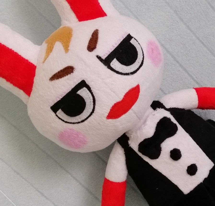 Tiffany snooty rabbit villager Animal Crossing 15,7” (40 cm) Plush Toy Bazurē Basley Tiphaine Michelle Stefania バズレー 大姐頭/大姐头 바슬레