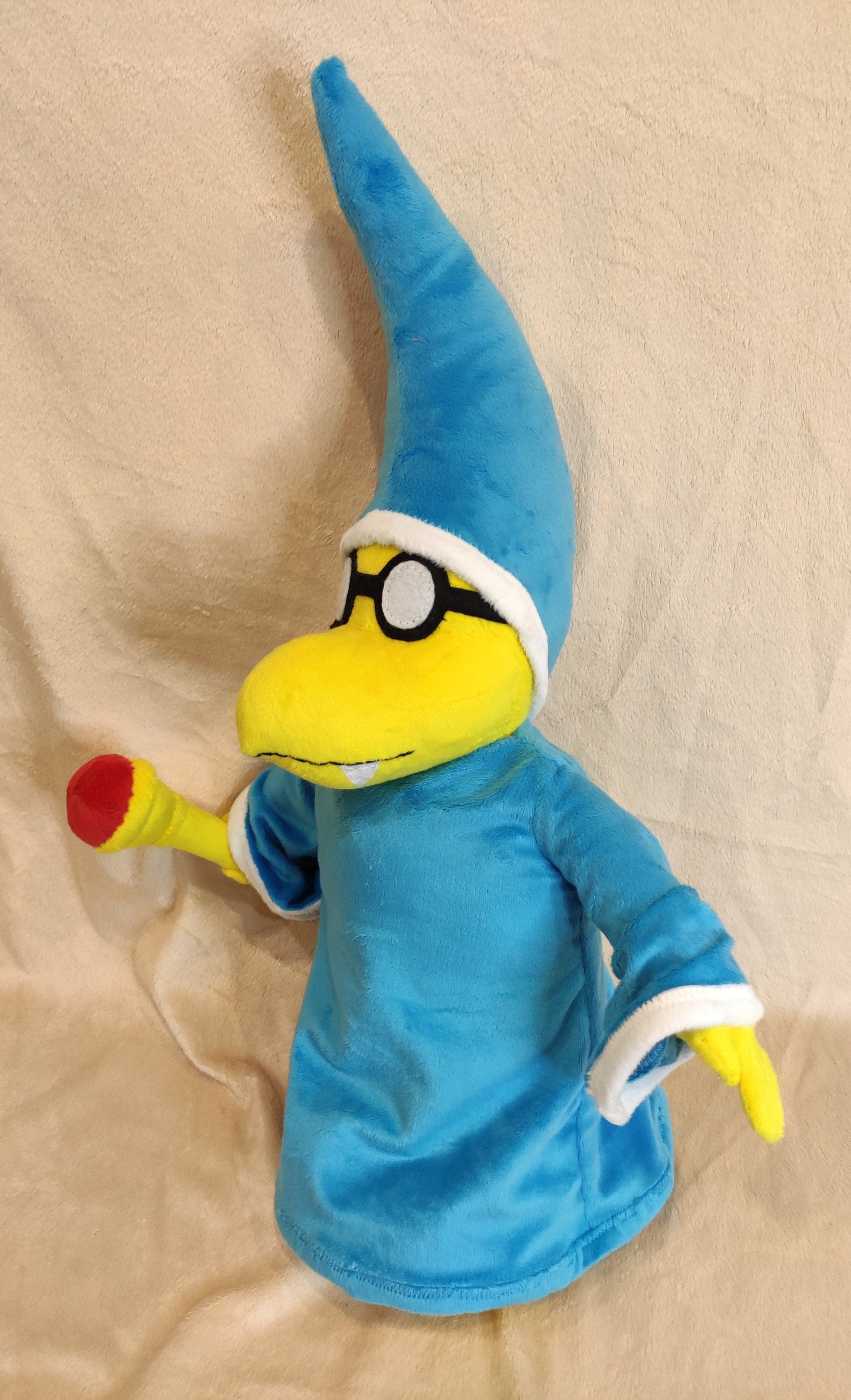 Kamek the Magikoopa 20,9” (53 cm) Plush Toy Mario Yoshi カメック カメザード 卡美克 마귀 Magwi