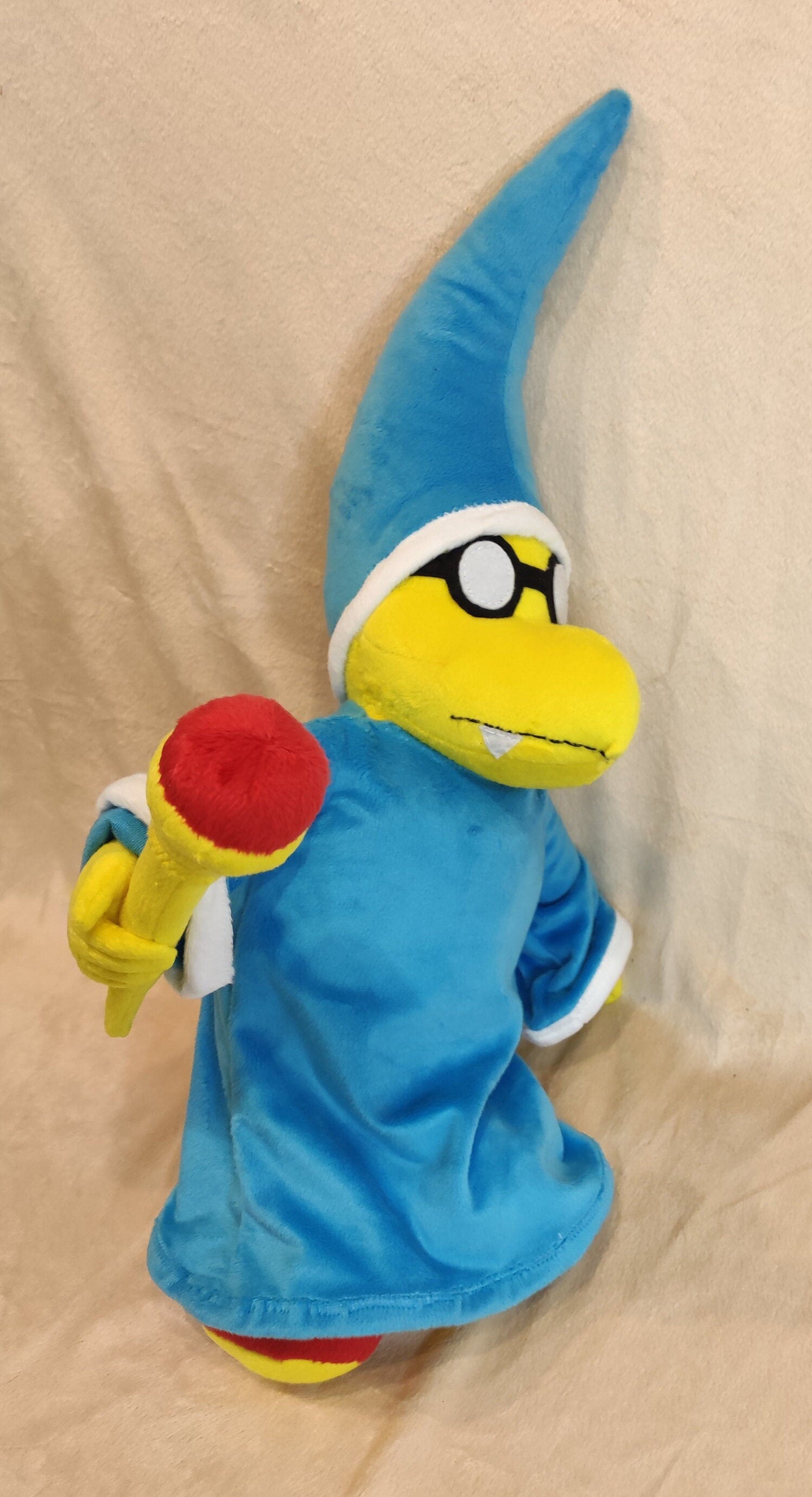 Kamek the Magikoopa 20,9” (53 cm) Plush Toy Mario Yoshi カメック カメザード 卡美克 마귀 Magwi
