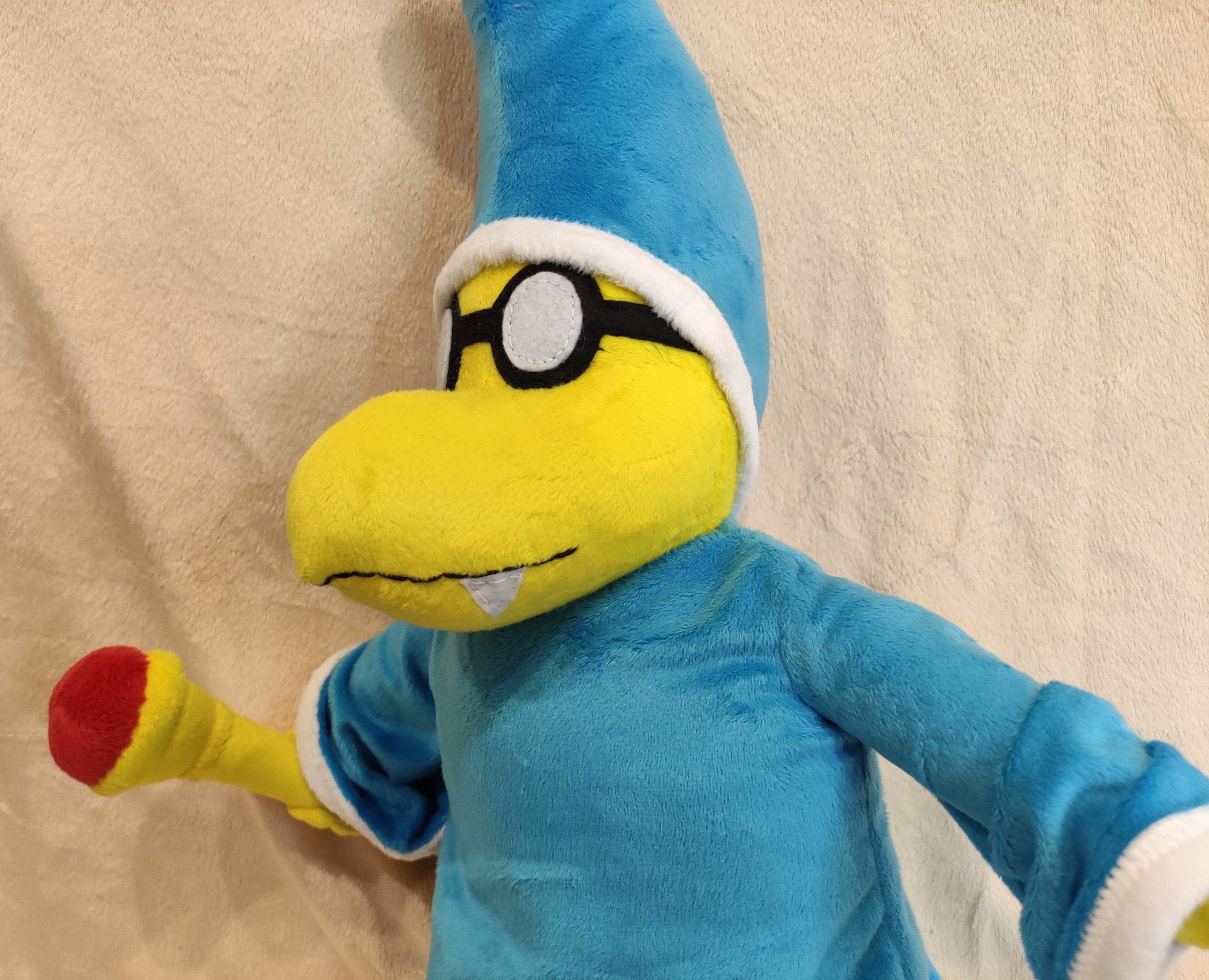 Kamek the Magikoopa 20,9” (53 cm) Plush Toy Mario Yoshi カメック カメザード 卡美克 마귀 Magwi