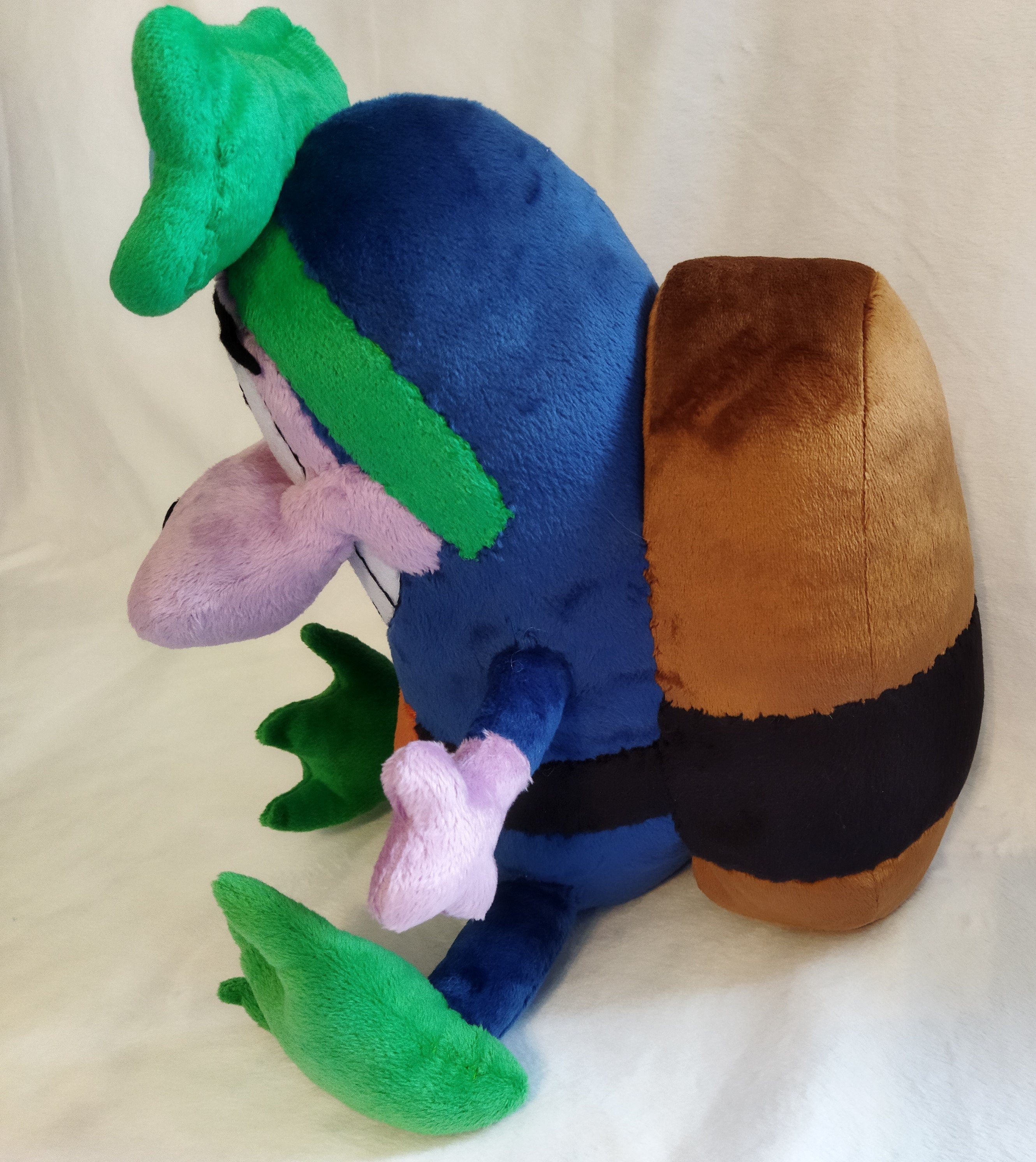 Plush inspired by the cartoon character Courage The Cowardly Dog 15,0″ (38 cm) custom coraje el perro cobarde product variant 7