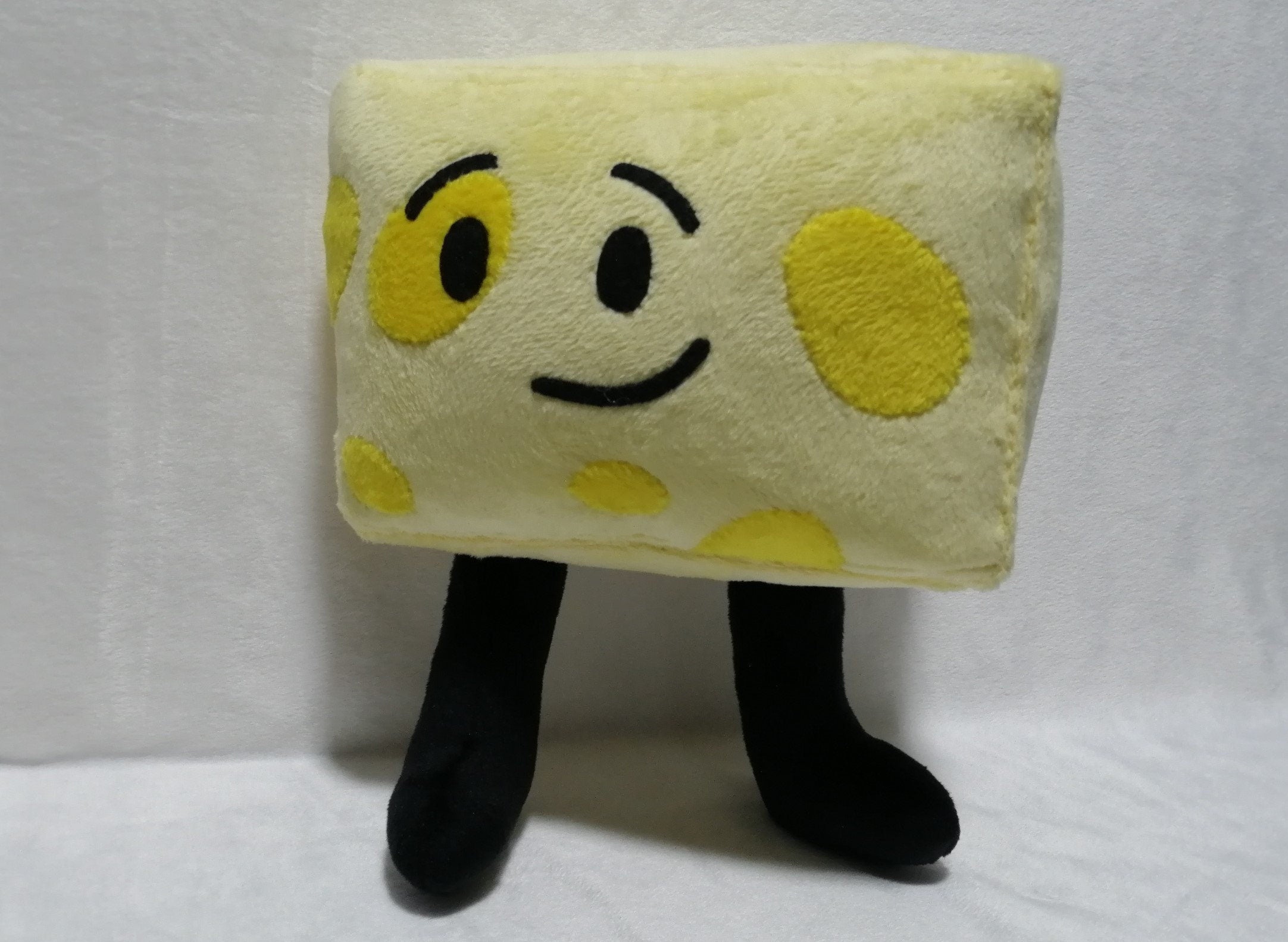 Cheesy The Comedian 9.8” (25 cm) Plush Toy Inanimate Insanity Battle for Smash Ultimate II