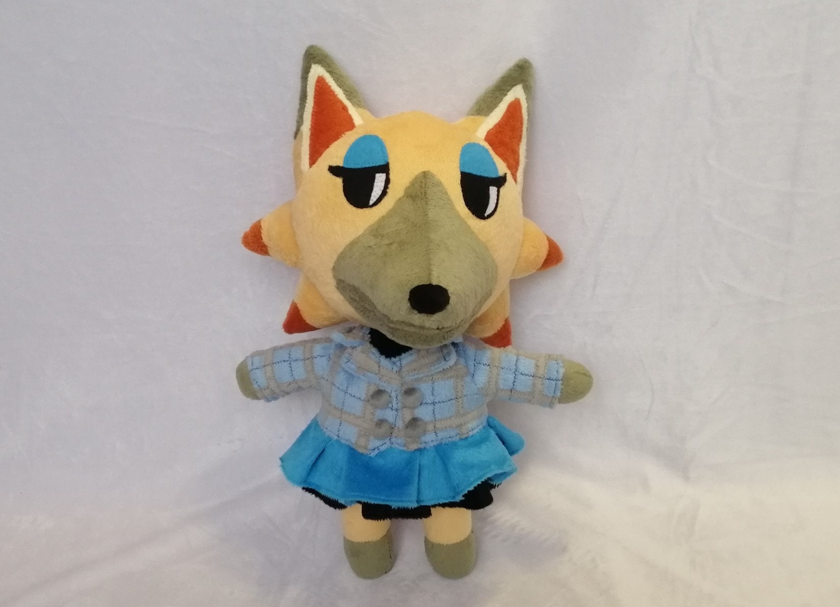 Vivian the Wolf from Animal Crossing 15,7” (40 cm) Plush Toy New Leaf Horizons Viviana Viviane 바네사 ヴァネッサ