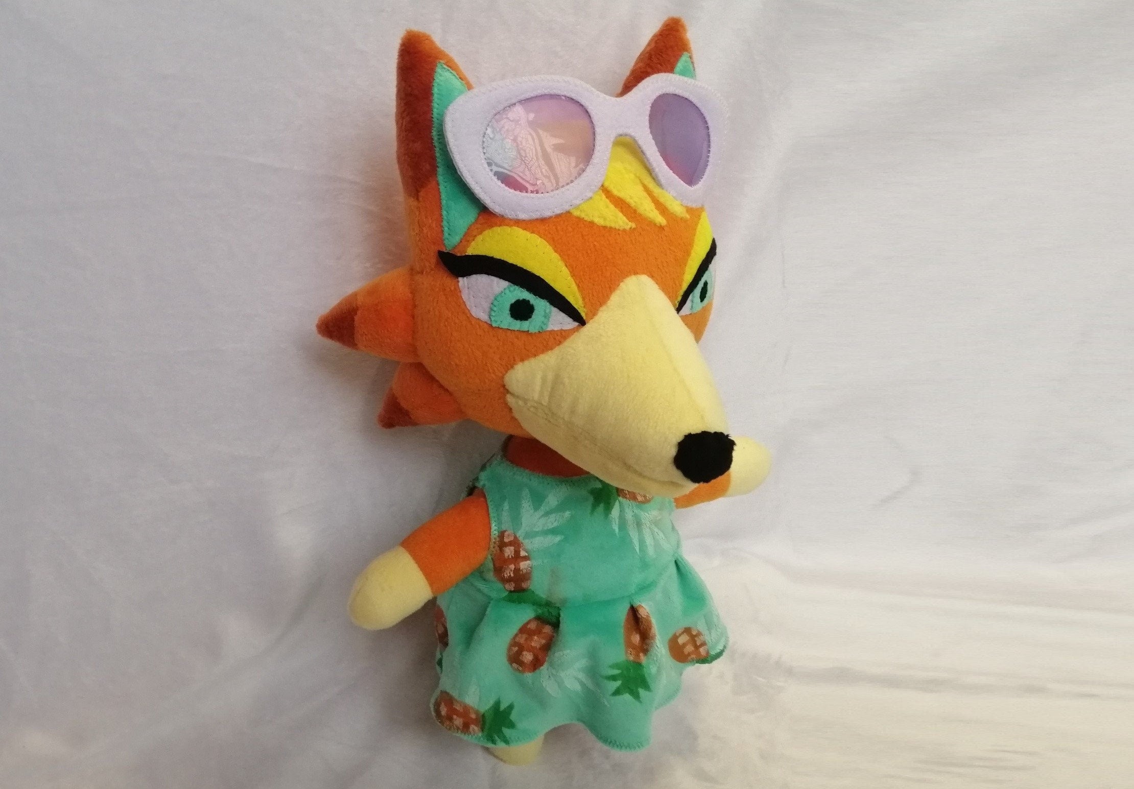 Audie the peppy wolf villager from Animal Crossing 15,7” (40 cm) Plush Toy New Horizons Pocket Camp Mónica モニカ 모니카 Lupilia Katharina