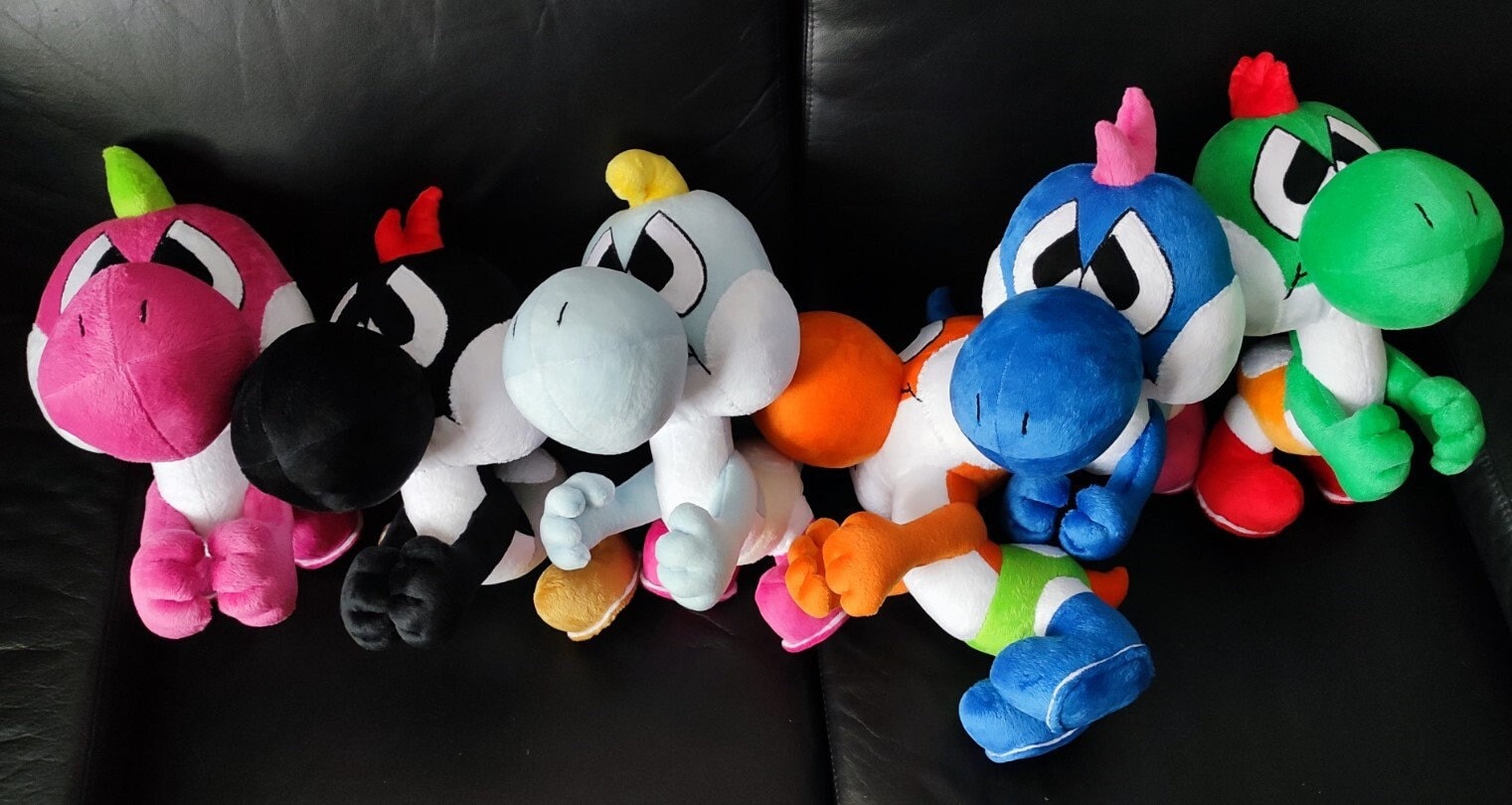 Baby Yoshi of Paper Mario 15.7" (40.0 cm) Plush Toy Yoshi Kid The Great Gonzales Jr.