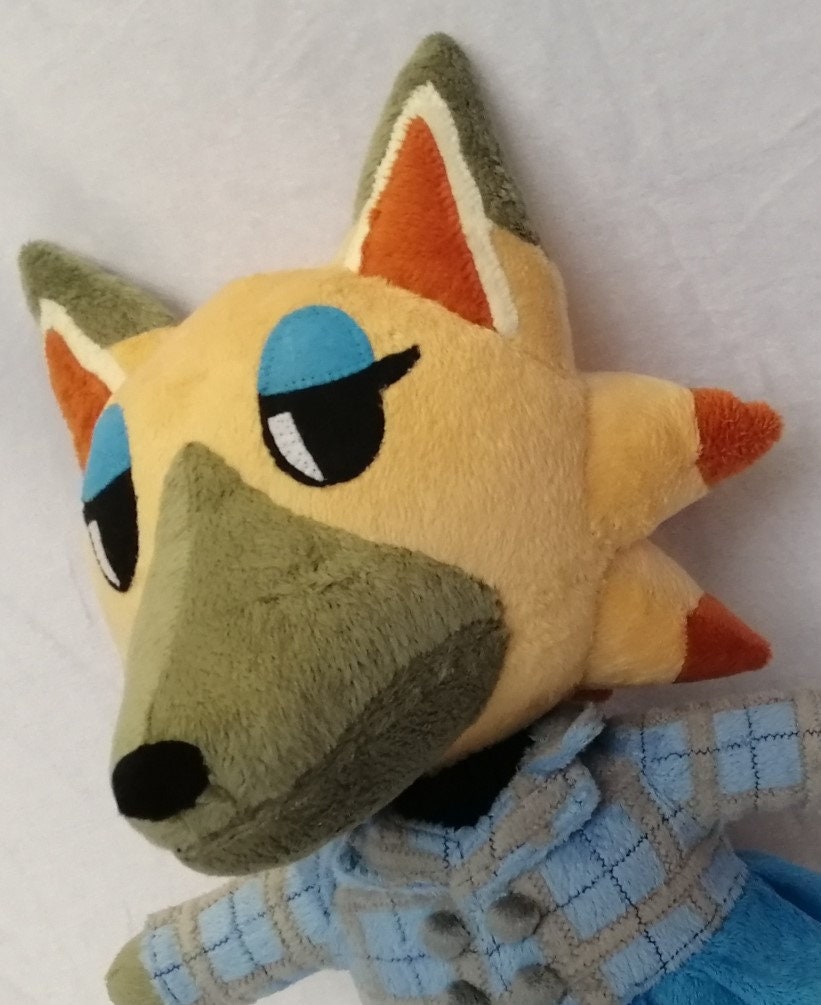 Vivian the Wolf from Animal Crossing 15,7” (40 cm) Plush Toy New Leaf Horizons Viviana Viviane 바네사 ヴァネッサ