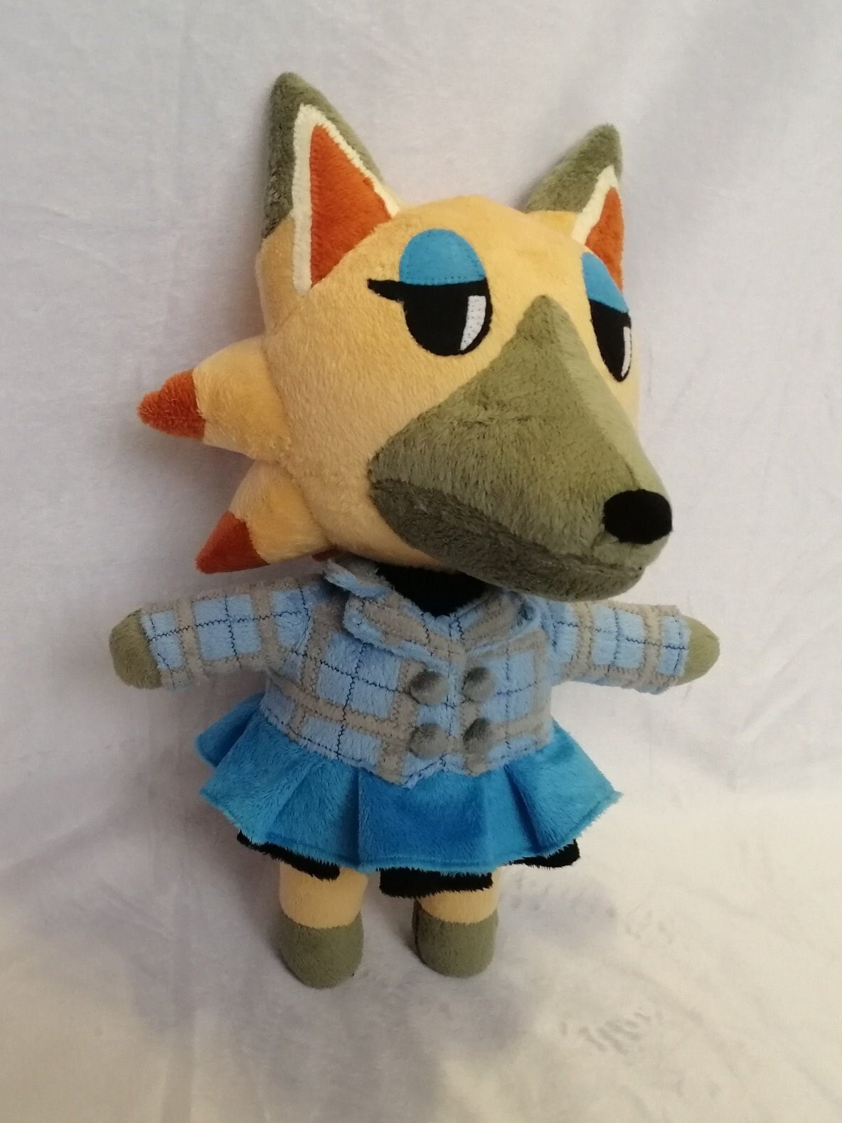 Vivian the Wolf from Animal Crossing 15,7” (40 cm) Plush Toy New Leaf Horizons Viviana Viviane 바네사 ヴァネッサ