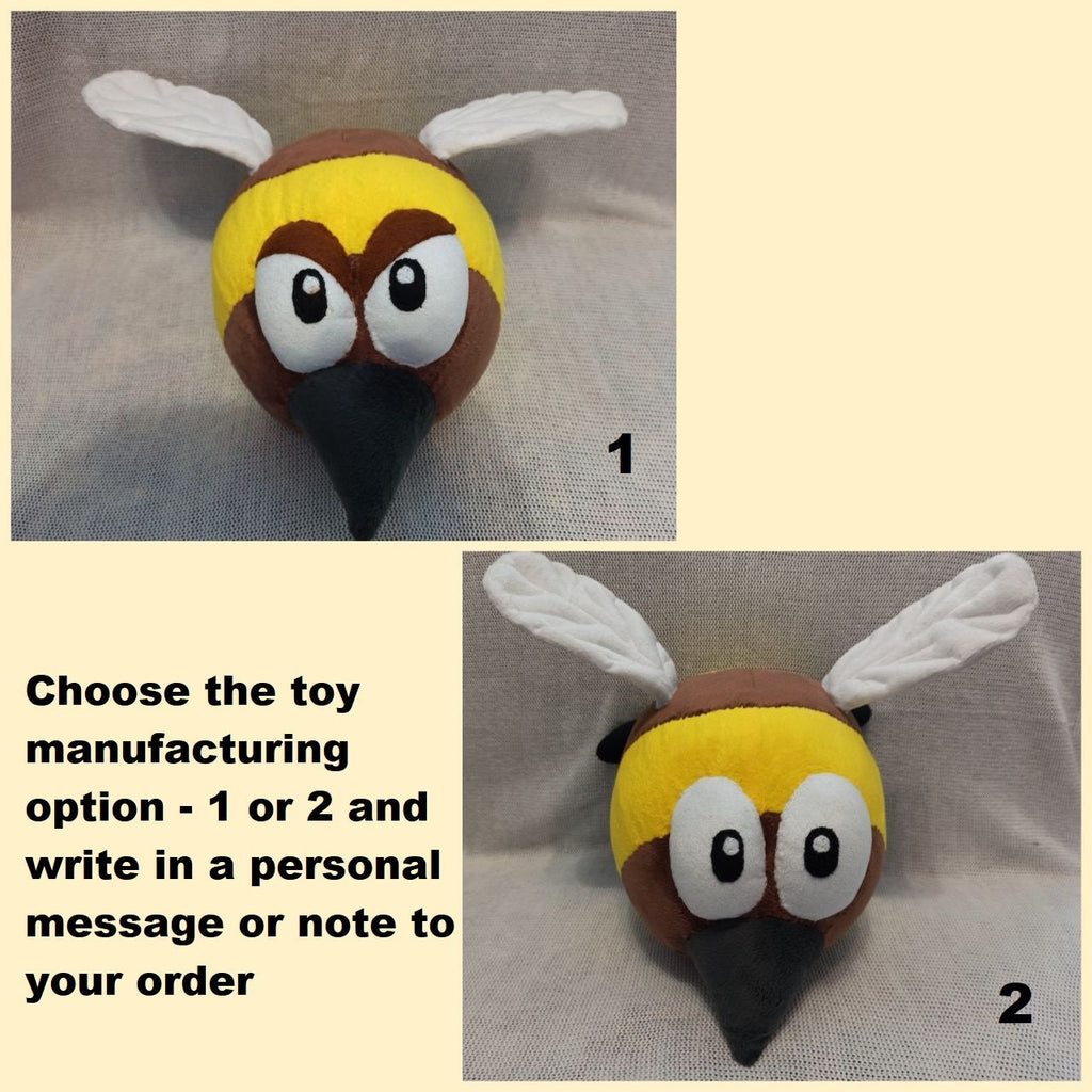 Stingby from Super Mario 11.4” (29 cm) Plush Toy ハッチン 딱끔 Abejorro Butitine Summser Zangão