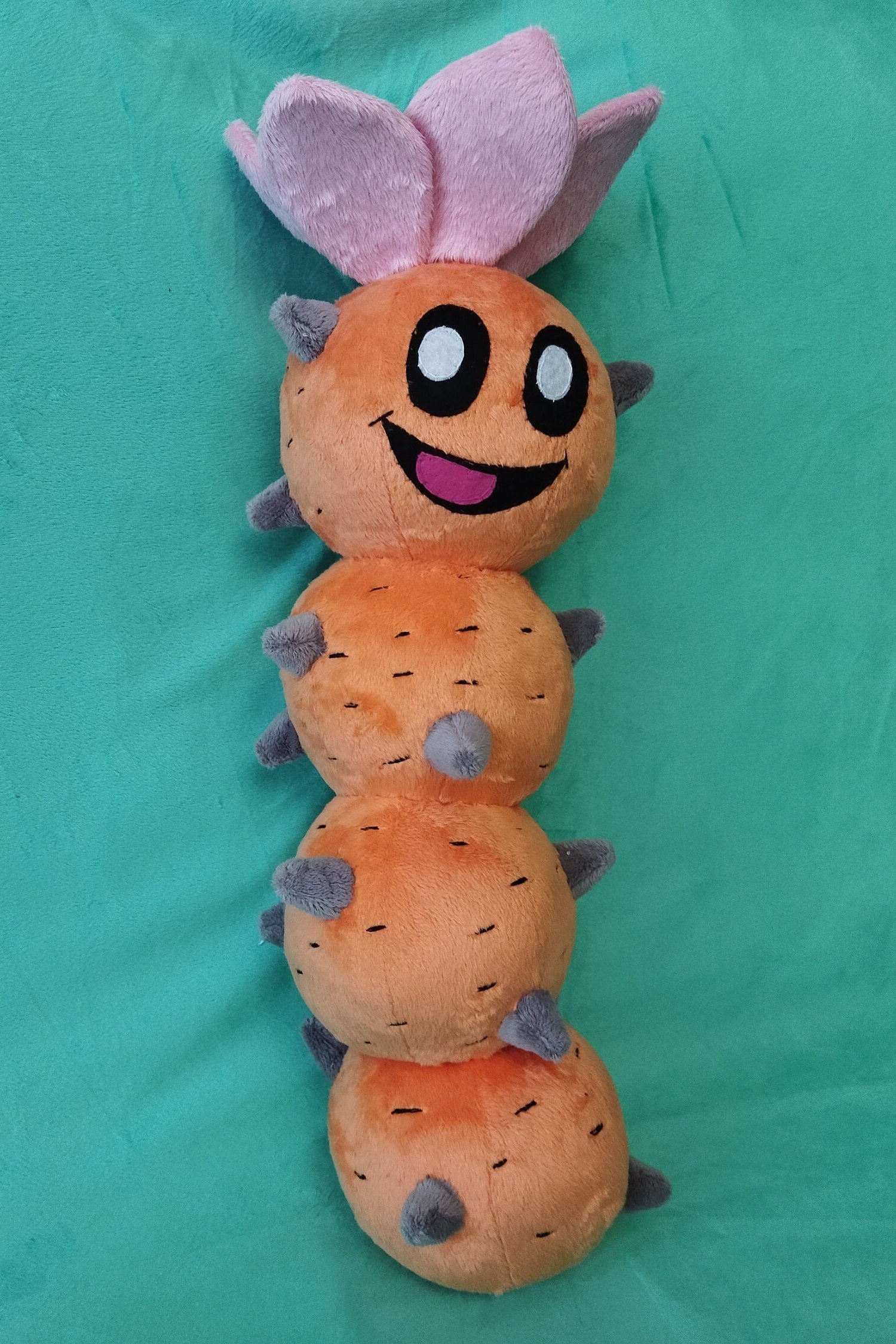 Big Pokey Pokeynut from Super Mario 19.7" (50.0 cm) Plush Toy Pokey Cocotero Marghibruco gigante でかサンボ