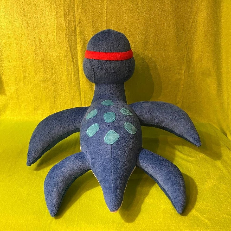 Dorrie the Sea Dragon Super Mario 17,7” (45 cm) Plush Toy Swimming Beast Nessie ドッシー 돗시 海龍王