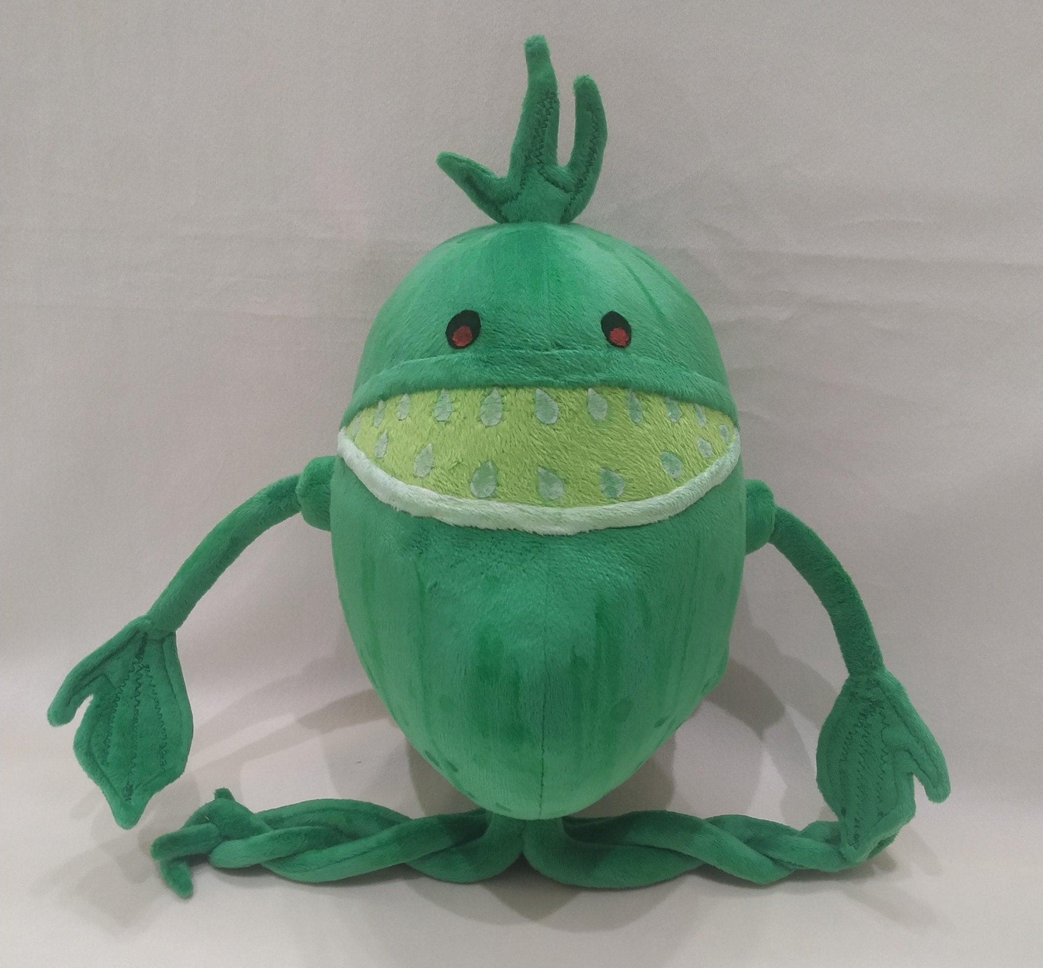 Pickle from Cloudy with a Chance of Meatballs Plush toy 14,9" (38 cm) made to order + 2 sardine fish