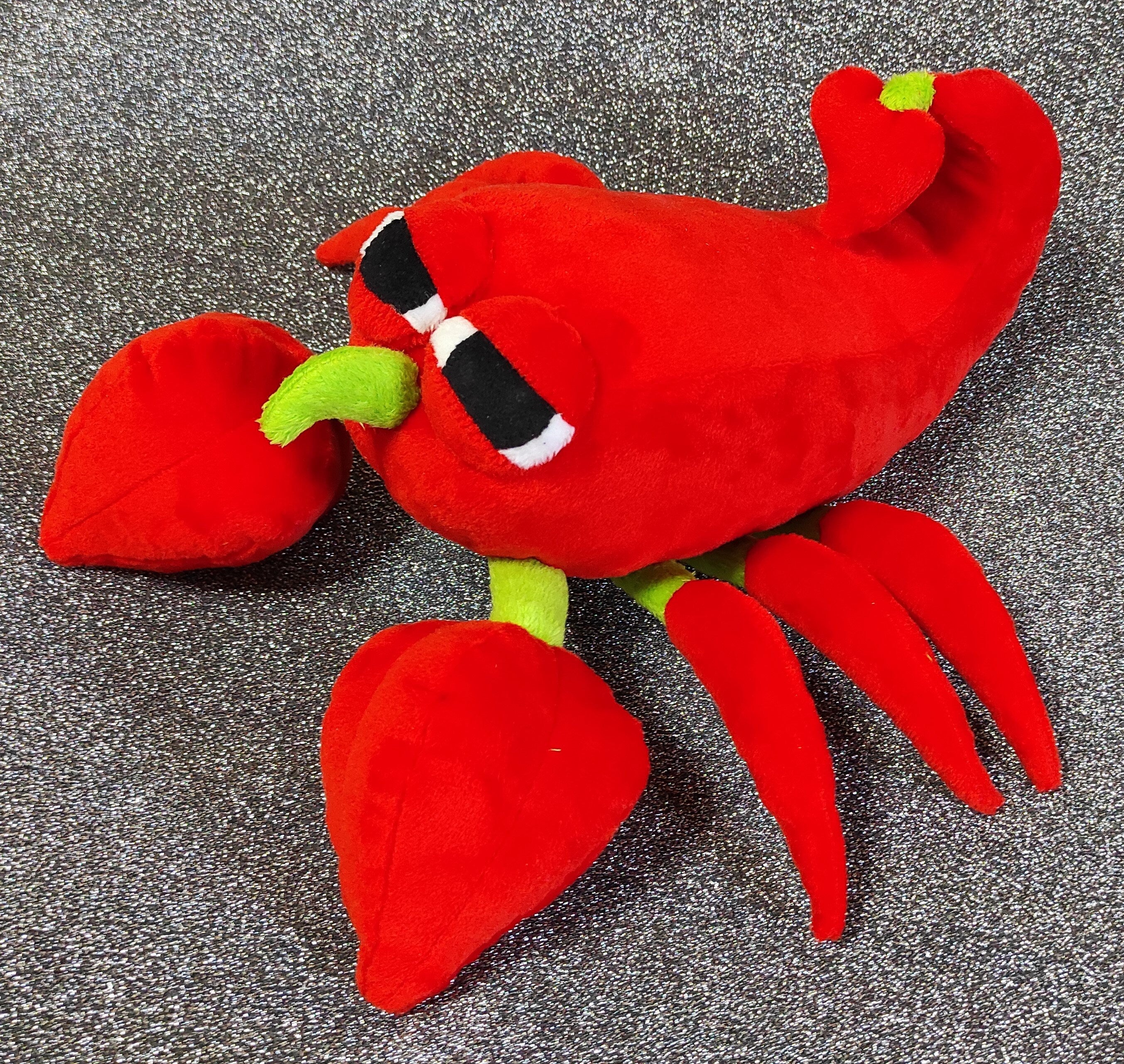 Scorpepper from Bugsnax 11.8” (30 cm) Plush Toy Bugsnak Pimientorpión Escorpimiento Escorpeta Scorpiment Scorpeperone 스콜페퍼 スコーペッパー Scorpenyo