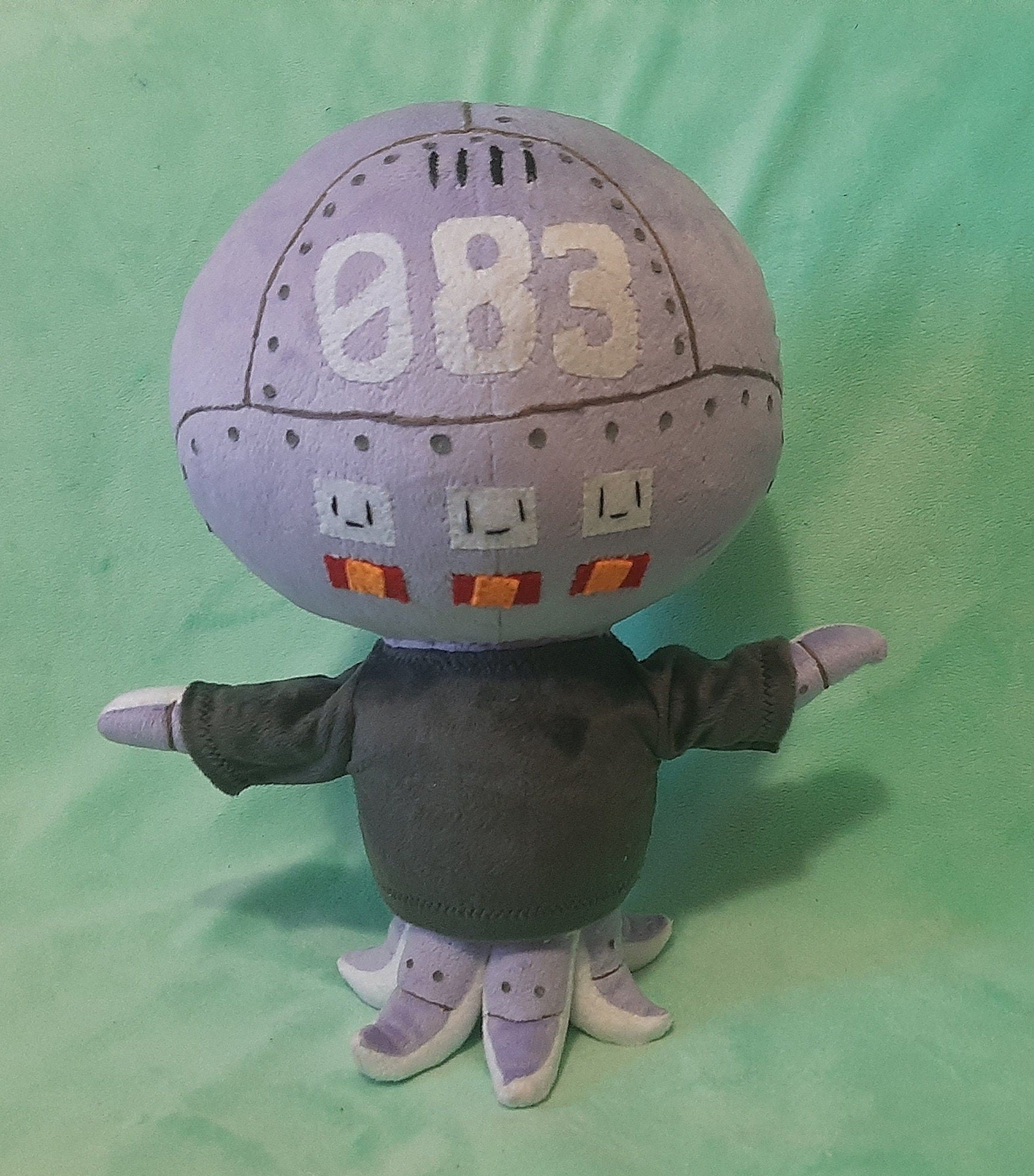 Cephalobot is a Smug Octopus in the Animal Crossing 15,7“ (40 cm) Plush Toy Octoberto Octoborg Polpobot 기가 ギーガー