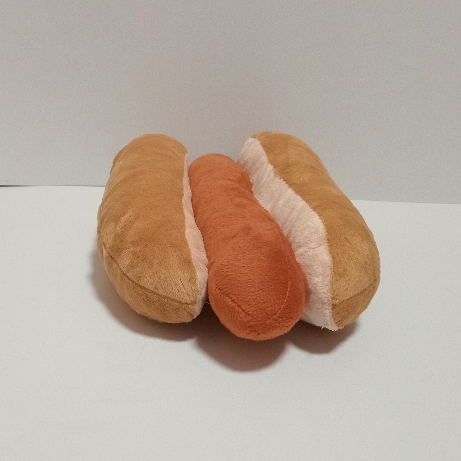 Weenyworm from Bugsnax 13,7" (35 cm) Plush Toy Bugsnak Minhoquente Salchimbriz Salchiruga Saussic Verm Dog 지렁핫도그 ウィーニーワーム